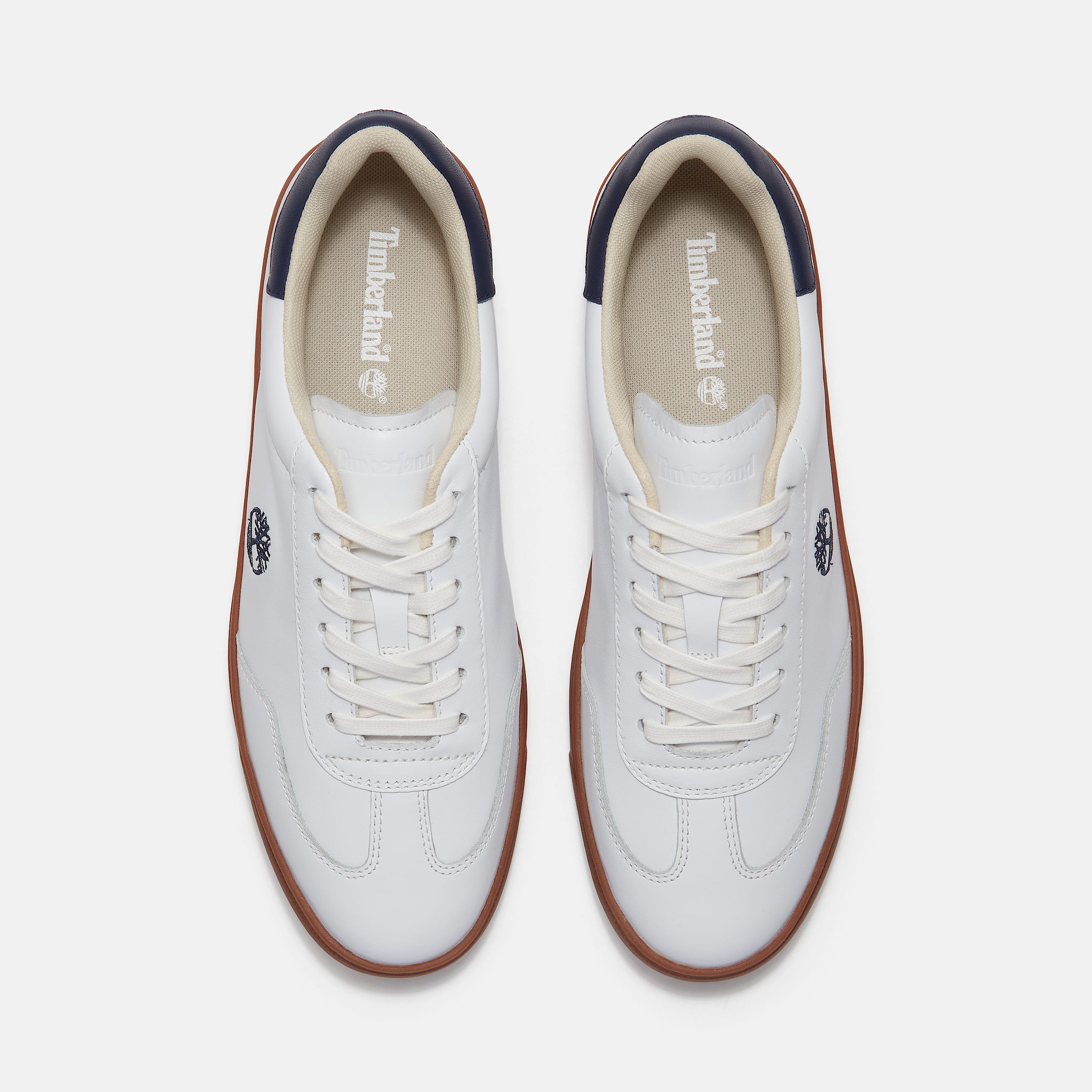 Lisbon Essential Trainer for Men in WhiteDark Blue TBL White ALT2