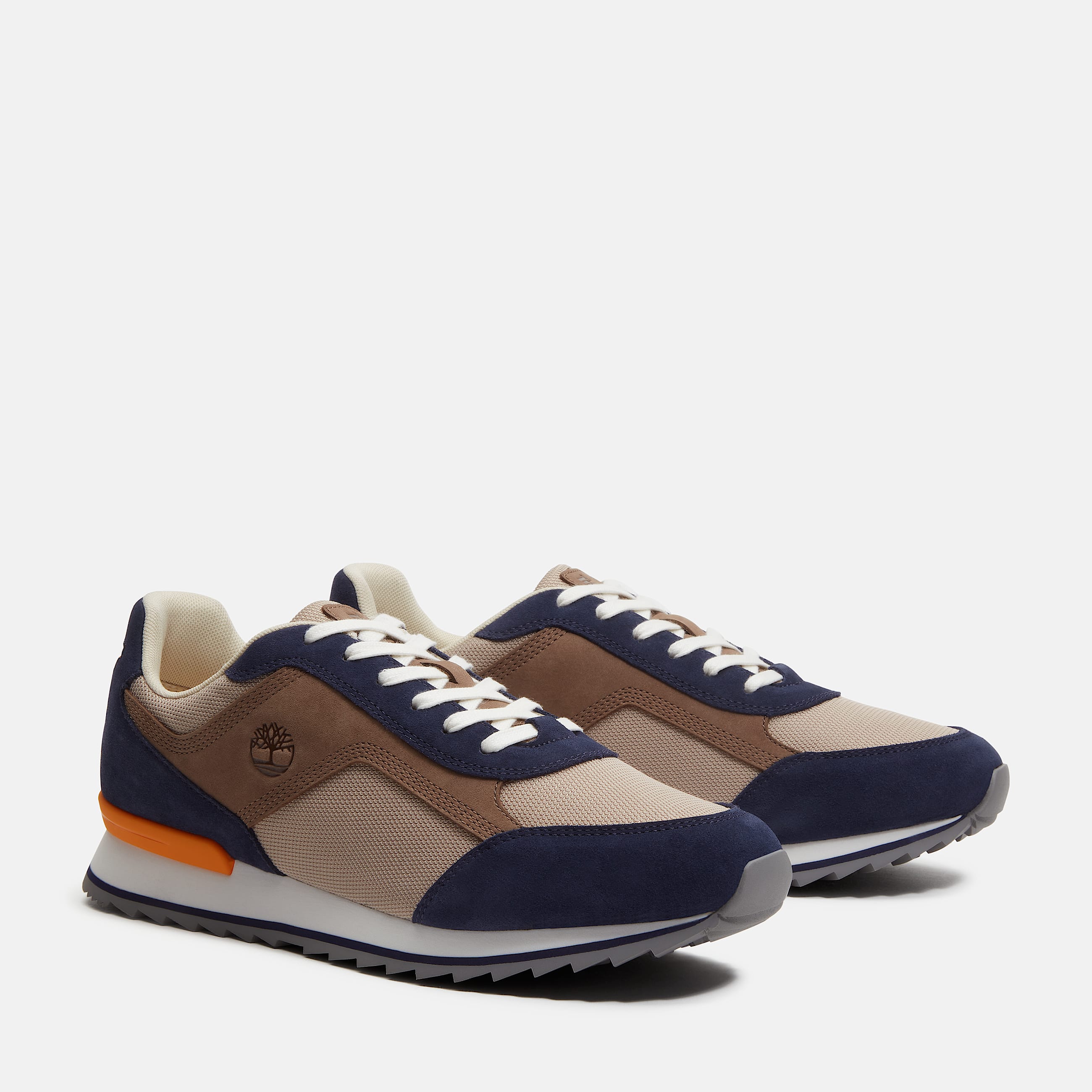 Scout Heights Trainer for Men in Light BeigeDark Blue TBL Beige ALT4