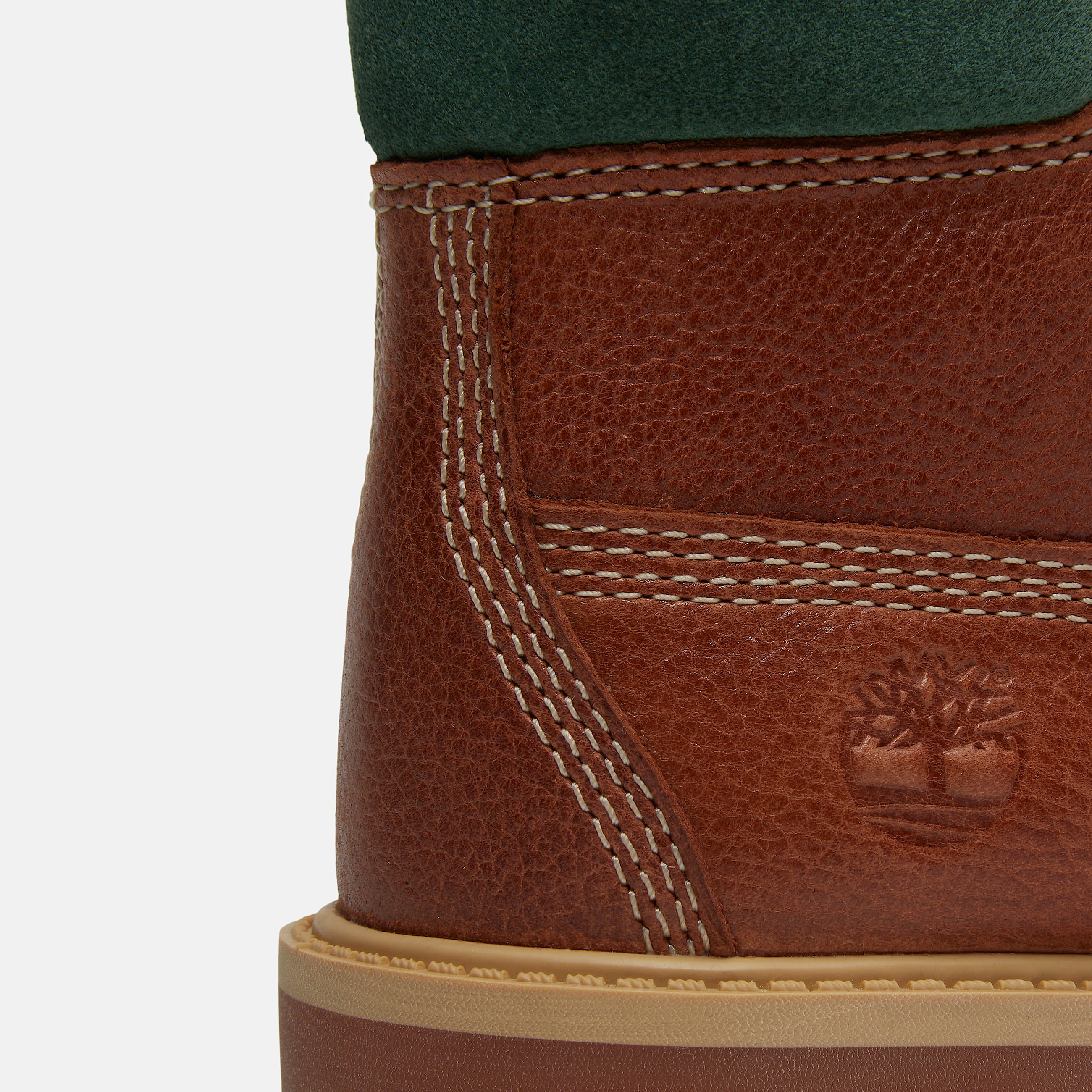 Bota Impermevel Timberland Premium 6Inch para Jnior em castanho TBL castanho ALT8