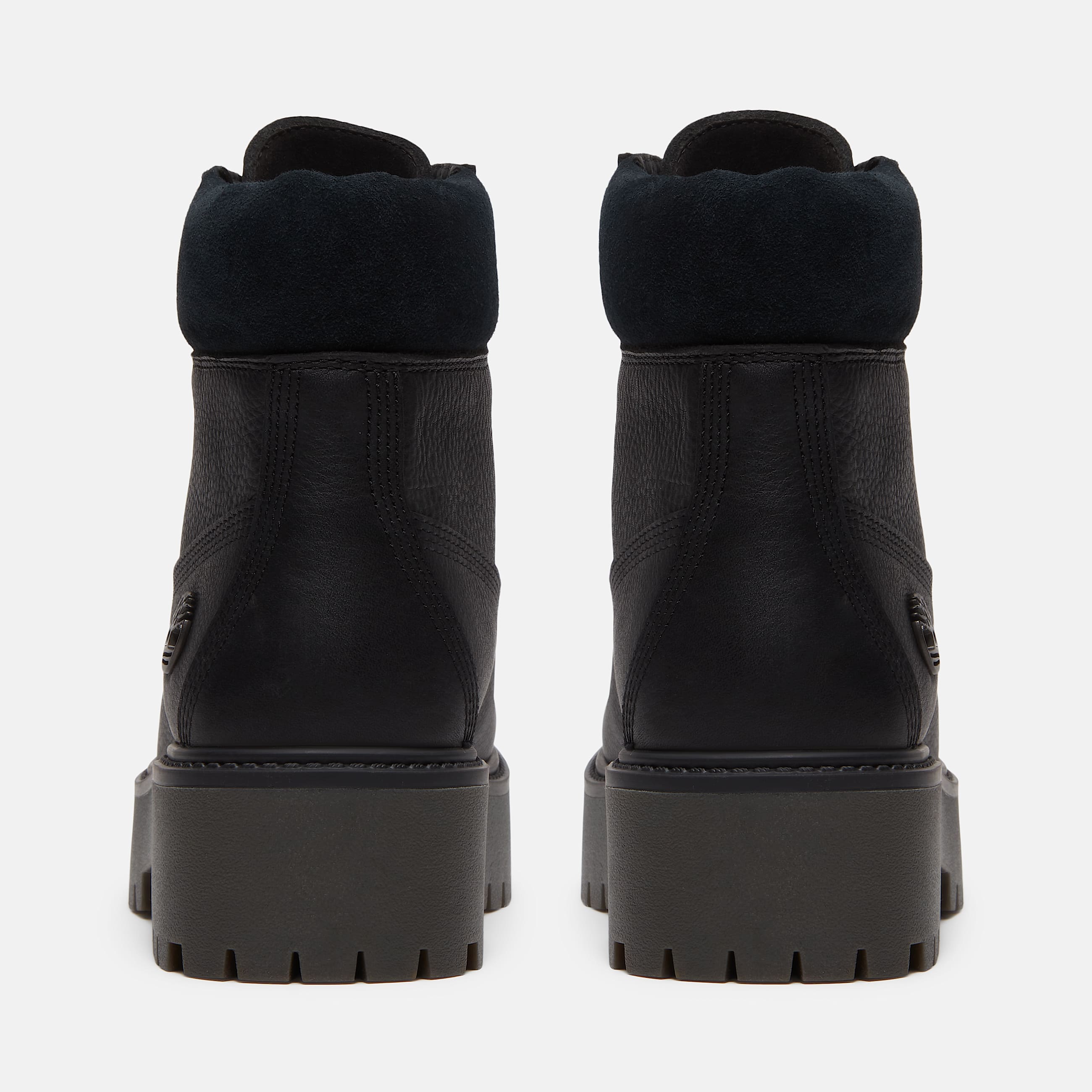 Stone Street 6Inch Waterproof Platform Boot for Women in Black TBL Black ALT5