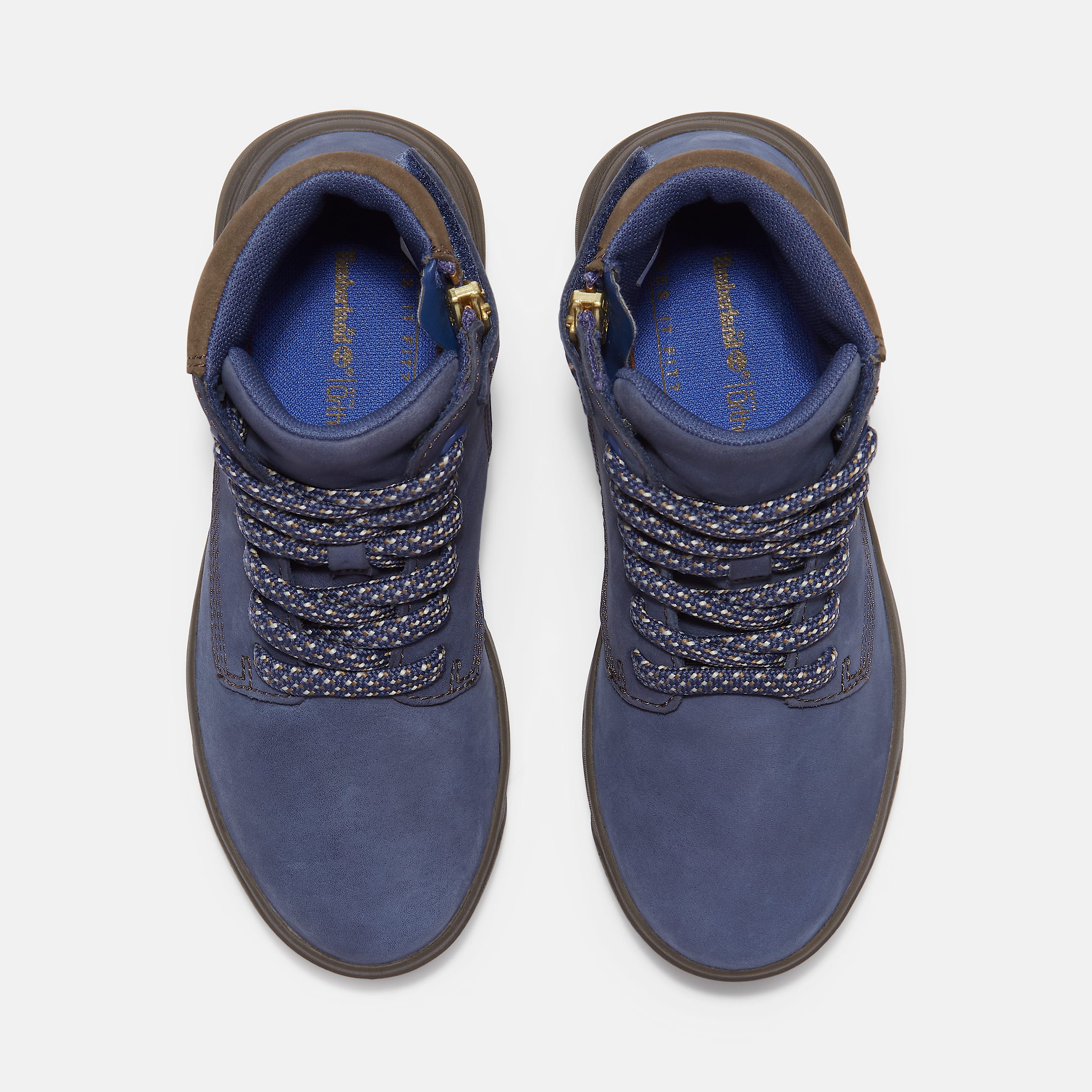 Basket  zip et lacets Seneca Bay pour junior en bleu fonc TBL bleu ALT2