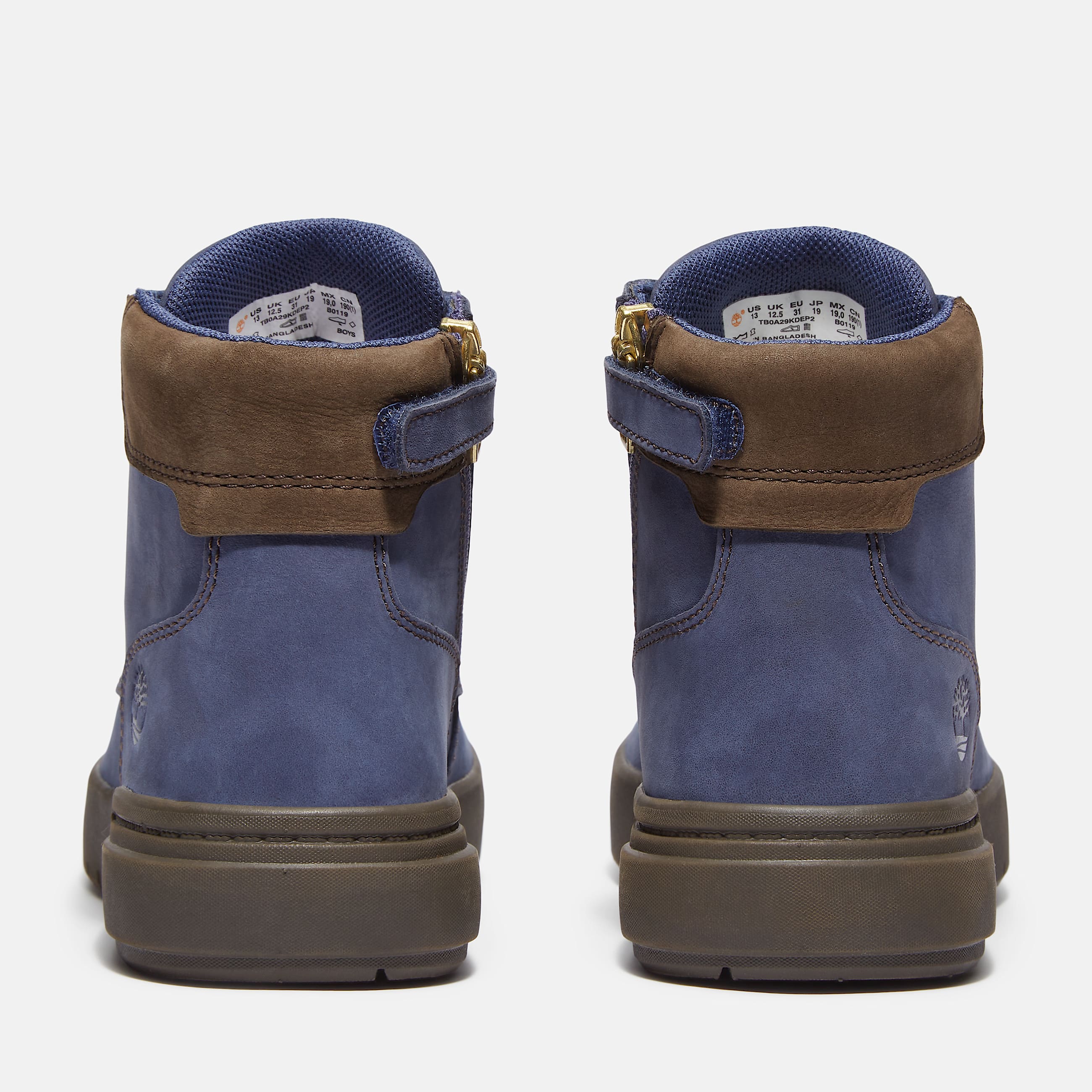 Basket  zip et lacets Seneca Bay pour junior en bleu fonc TBL bleu ALT5