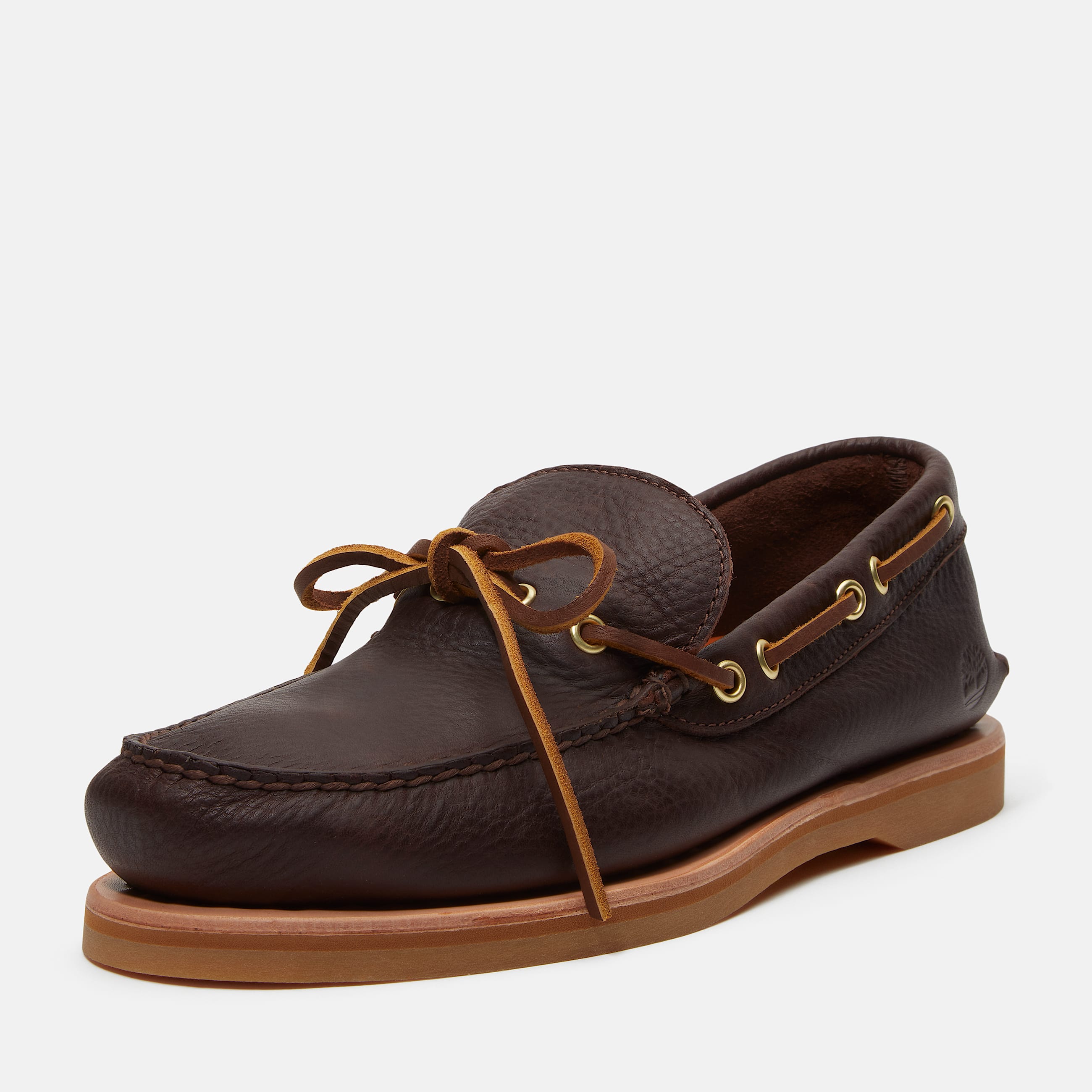 Chaussure bateau Crafted pour homme en marron fonc TBL marron ALT10