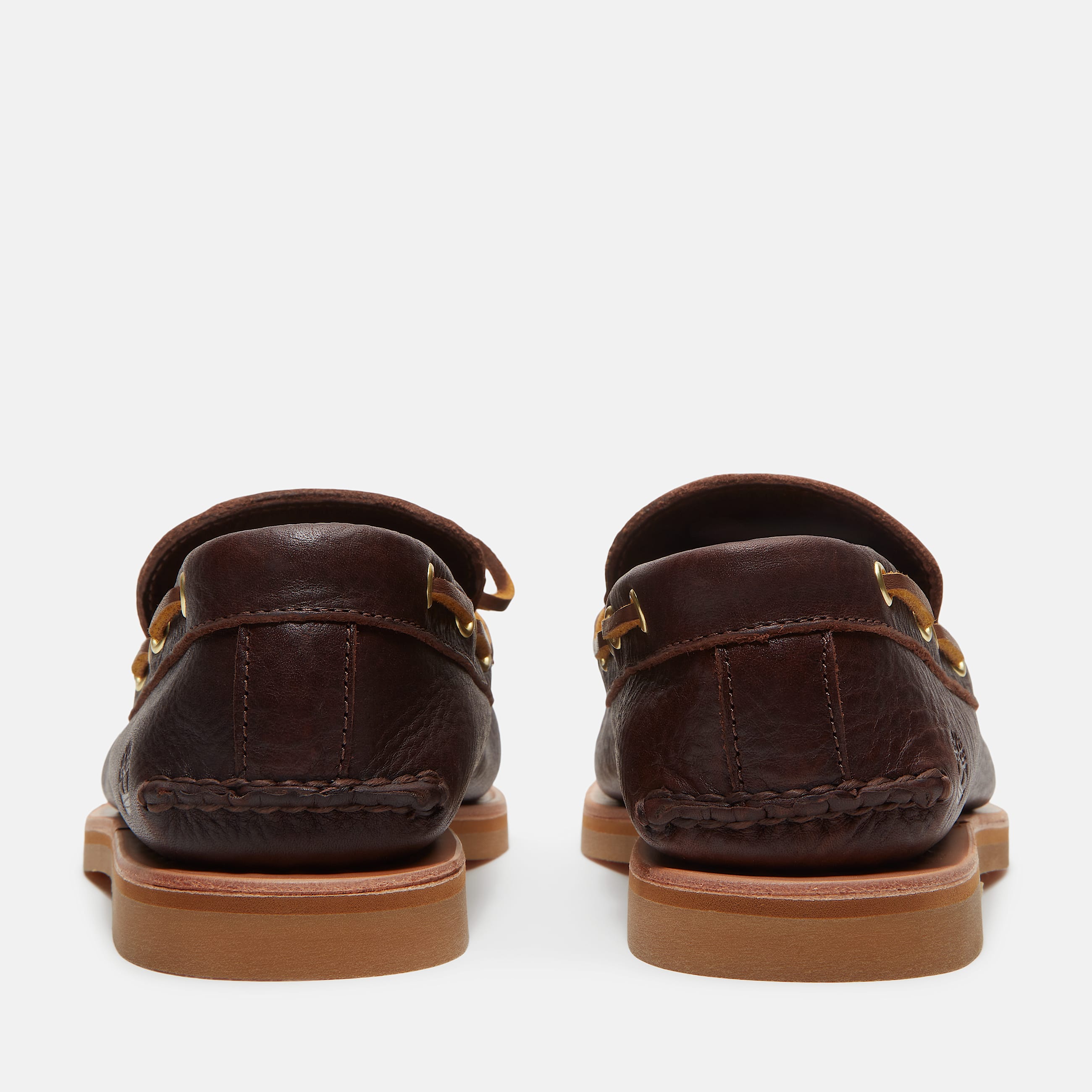 Chaussure bateau Crafted pour homme en marron fonc TBL marron ALT5