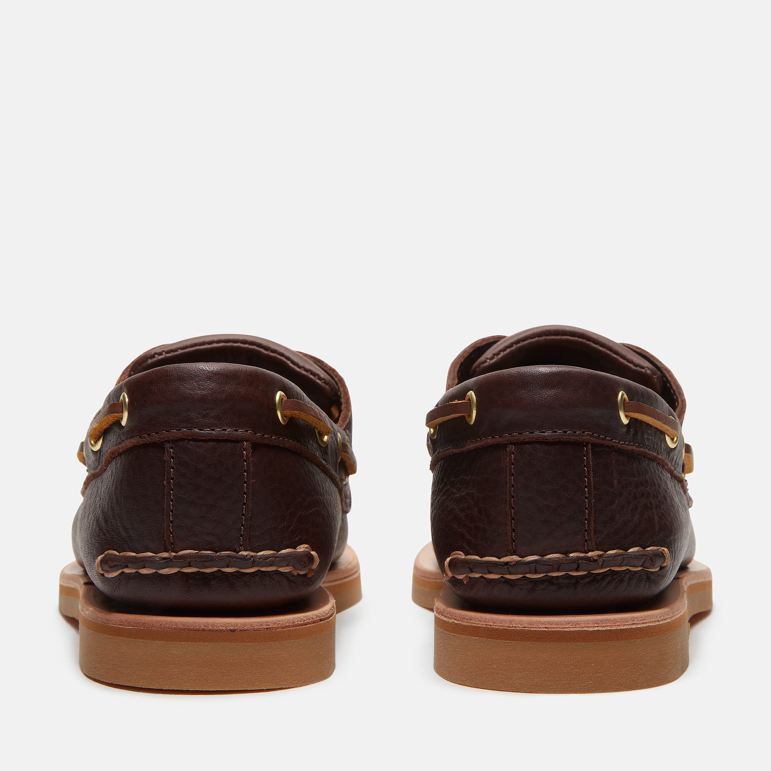 Chaussure bateau Crafted pour homme en marron fonc TBL marron ALT5