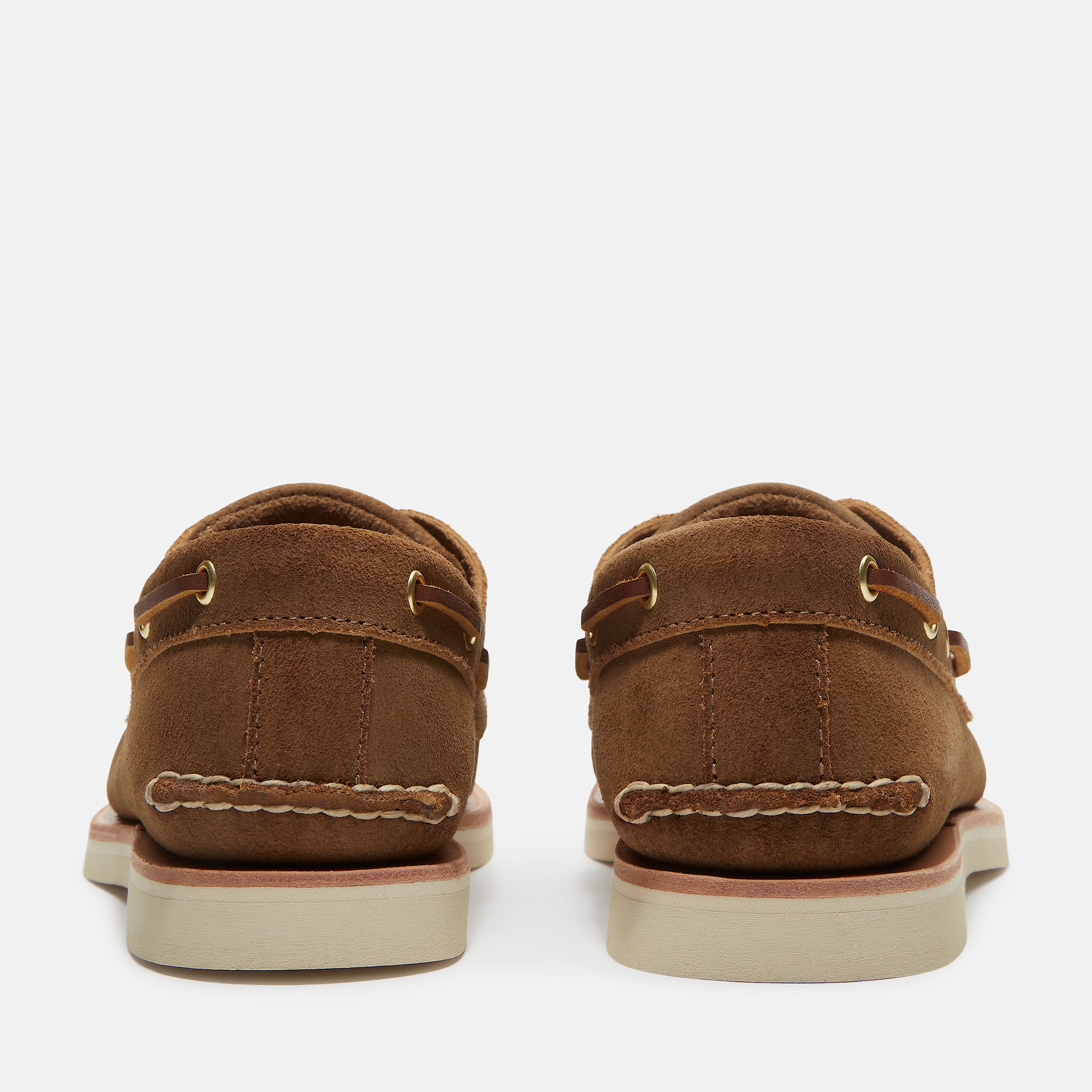 Handgefertigter Bootsschuh fr Herren in Beige TBL Beige ALT5