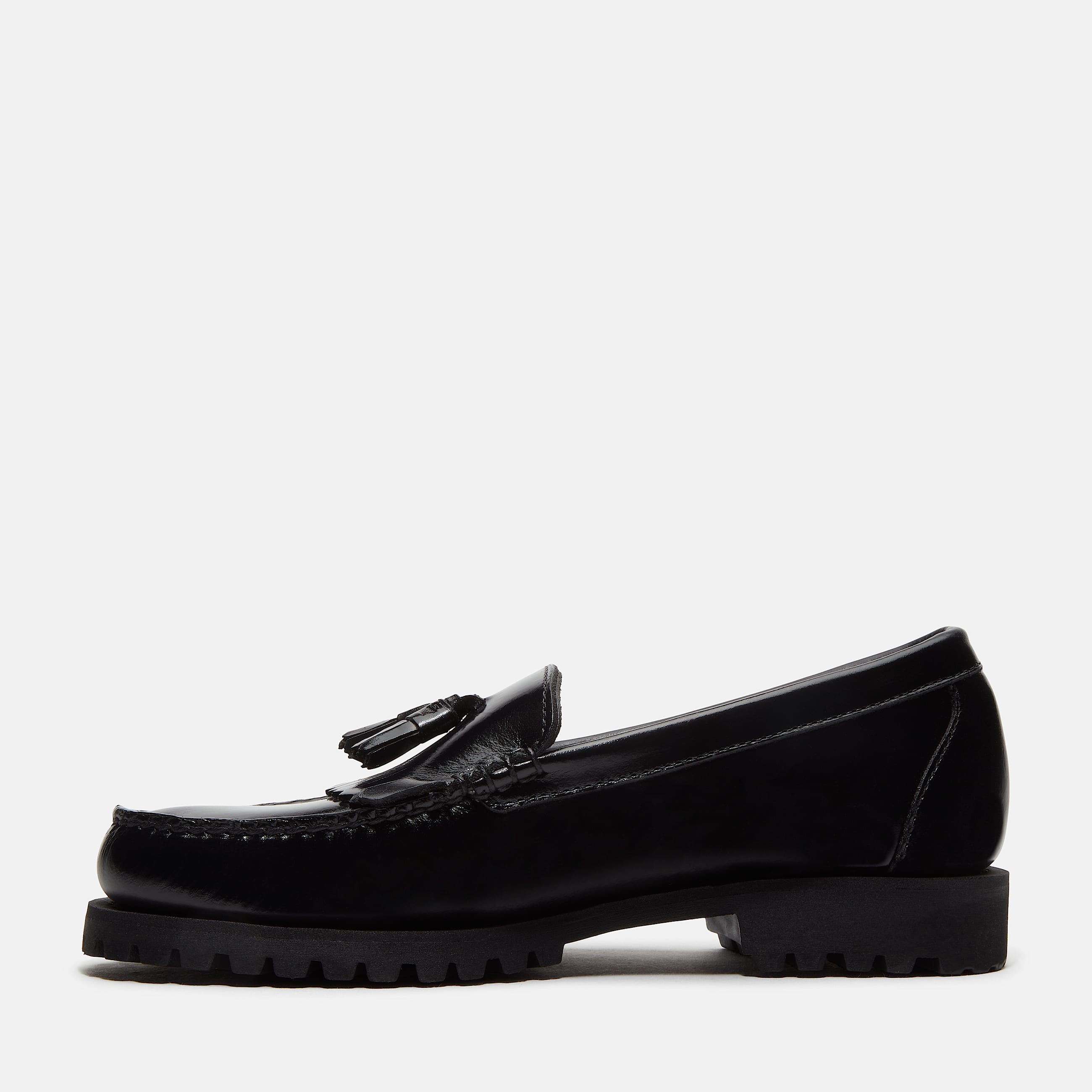 All Gender Timberland Authentic Kiltie Loafer in Schwarz TBL Schwarz ALT6