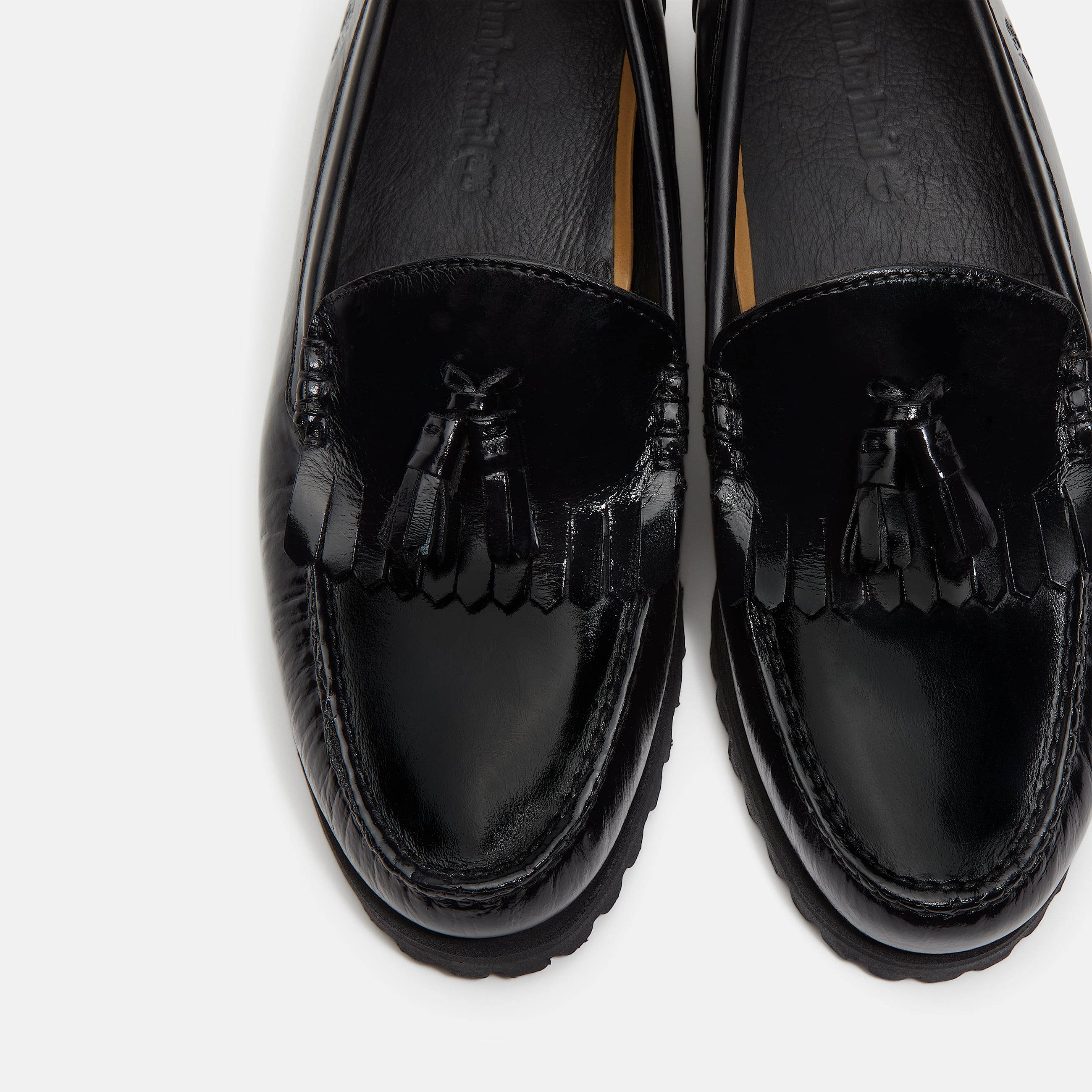 All Gender Timberland Authentic Kiltie Loafer in Schwarz TBL Schwarz ALT7