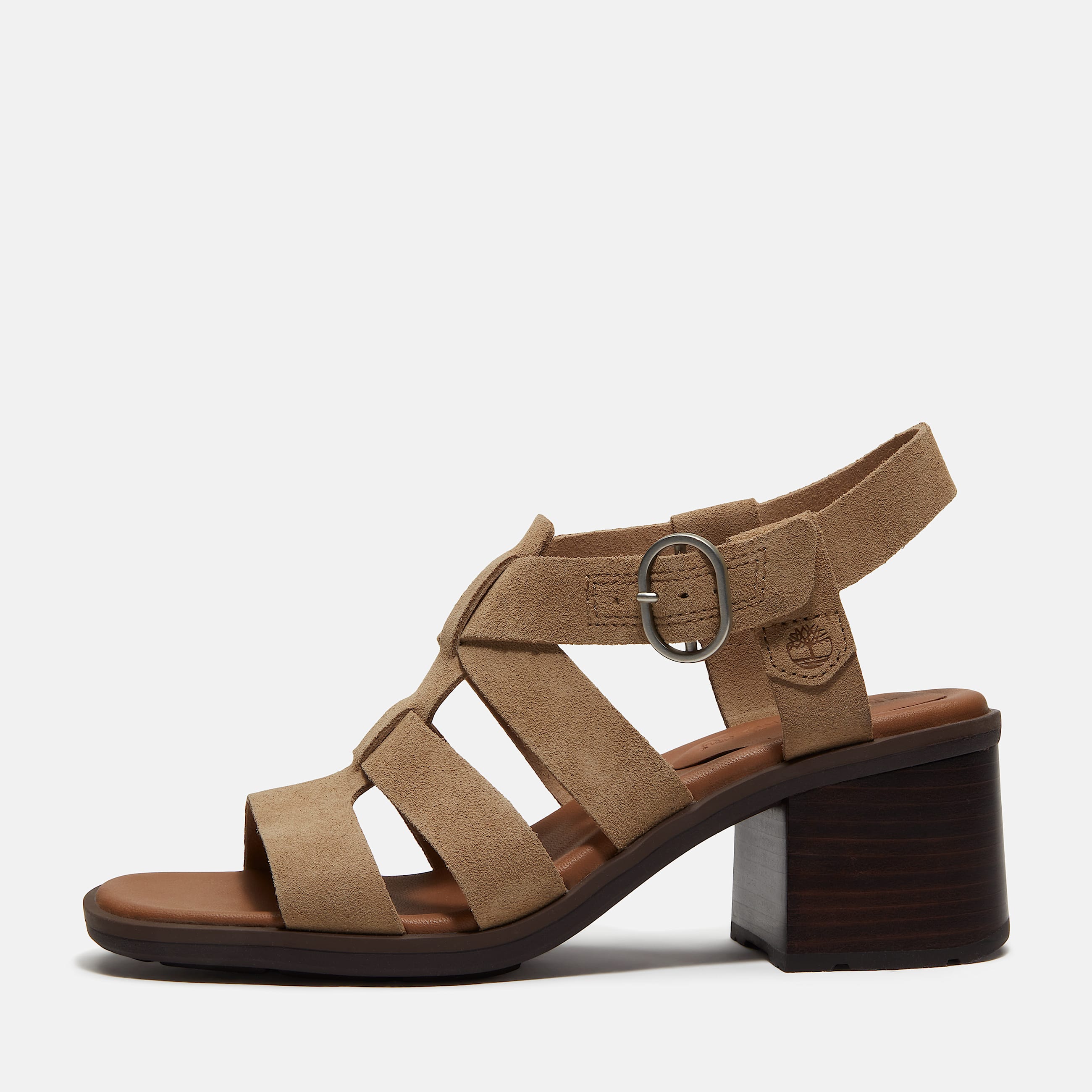 Sandale Fisherman Bellevaux en daim pour femme en beige TBL beige ALT8