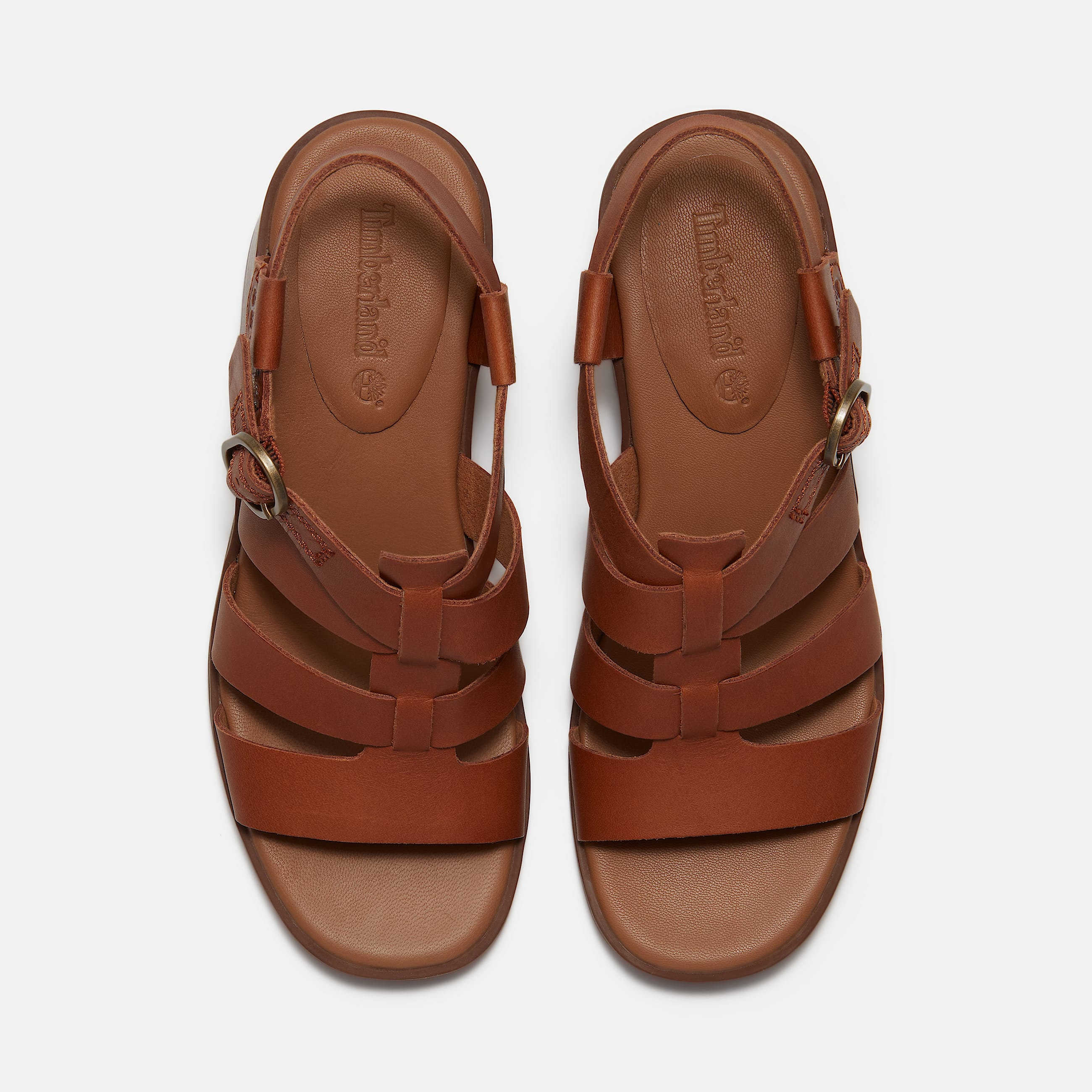 Sandale Fisherman Bellevaux en daim pour femme en marron TBL marron ALT2