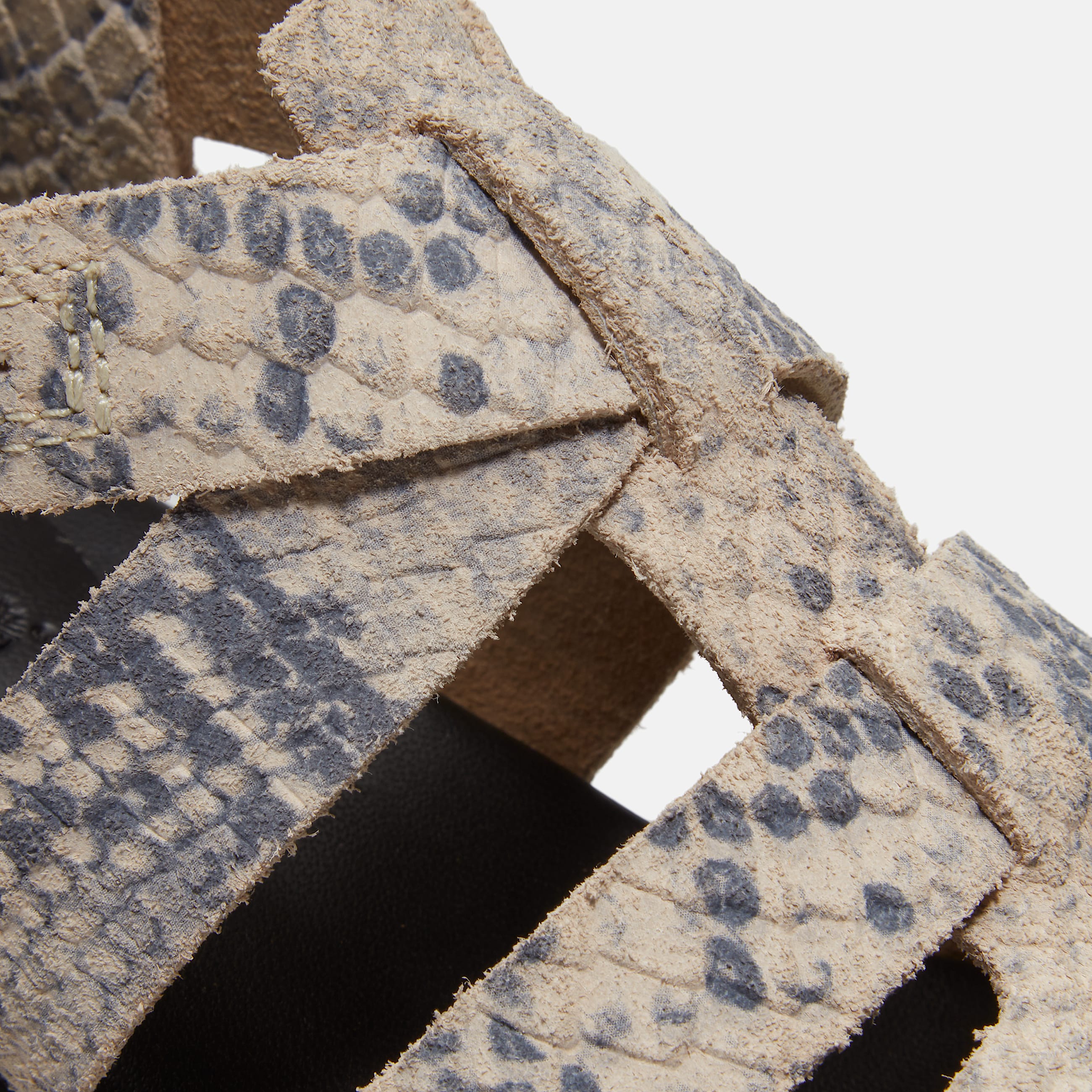 Bellevaux Suede Fisherman Sandal for Women in Beige TBL Beige ALT7