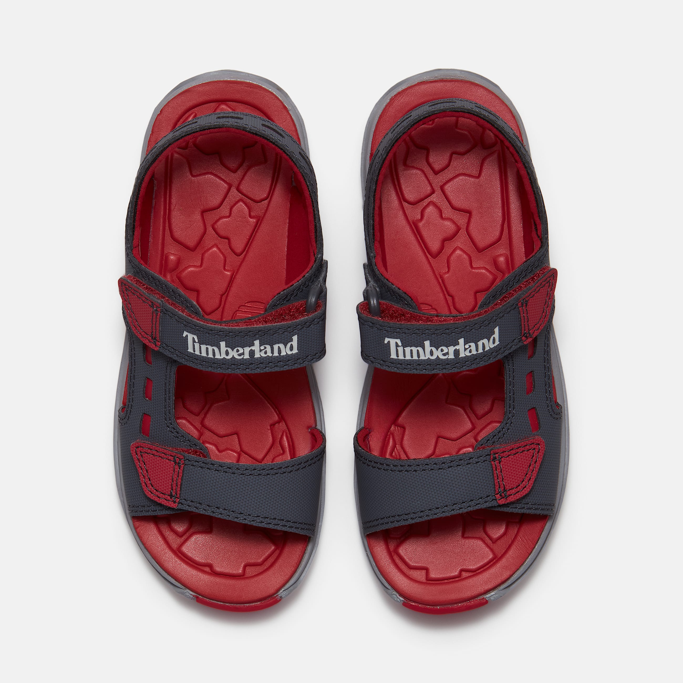 Moss Jump sandal med bagrem til unge i mrkegr TBL Gr ALT2