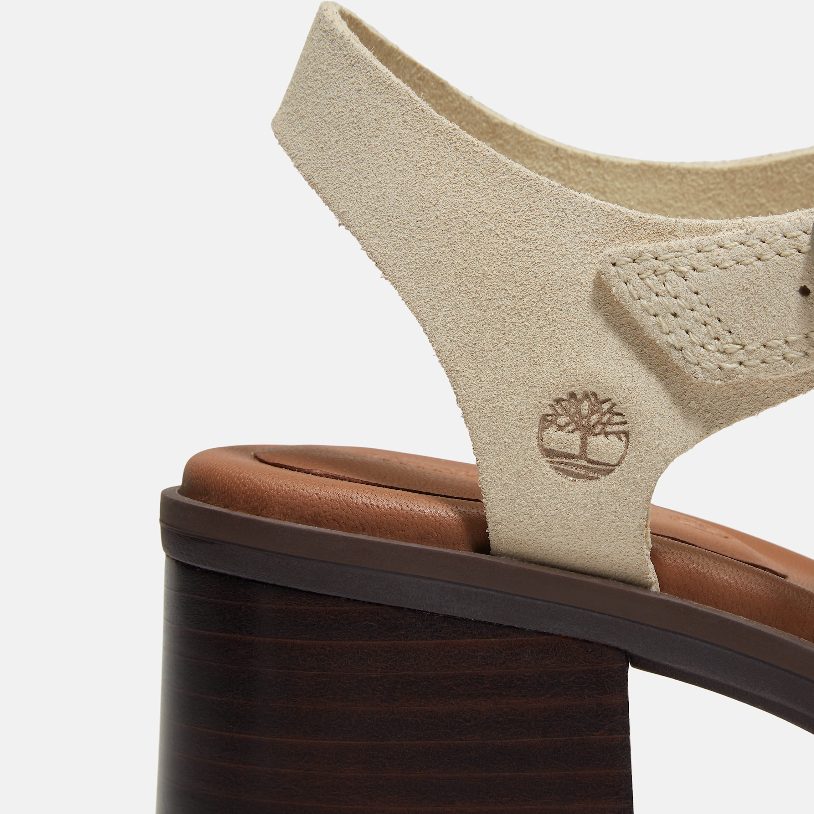 Bellevaux Sandale mit Fersenriemen fr Damen in Hellbeige TBL Beige ALT7