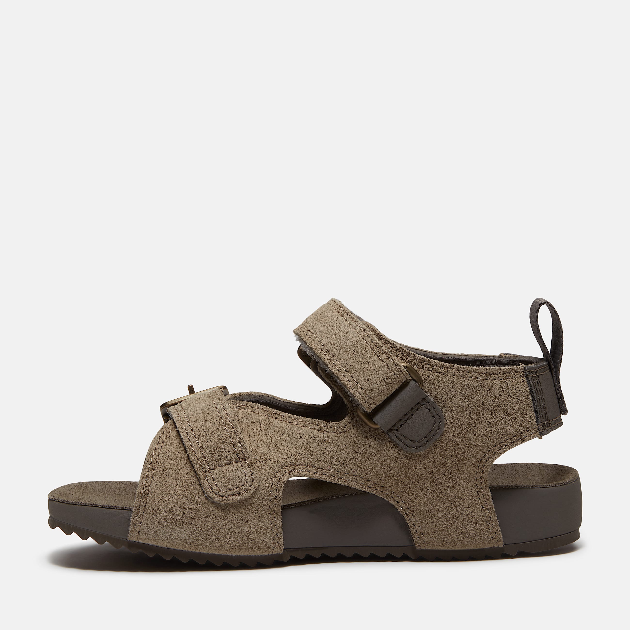 Castle Island Backstrap Sandal for Youth in Light Beige TBL Beige ALT6