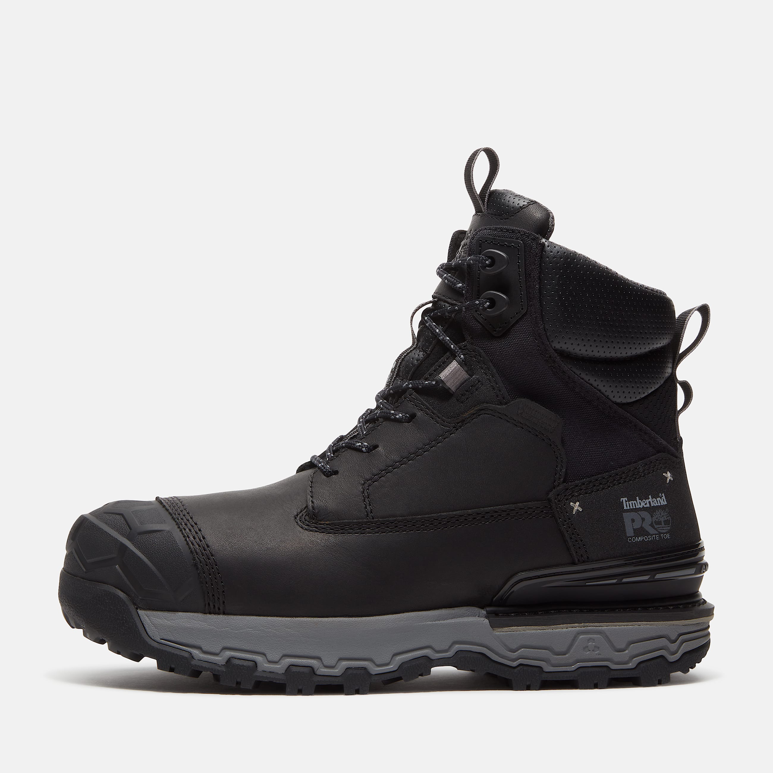 Bottine de scurit impermable et ultralgre  embout composite Boondock 6 pour homme en noir TBL noir ALT8