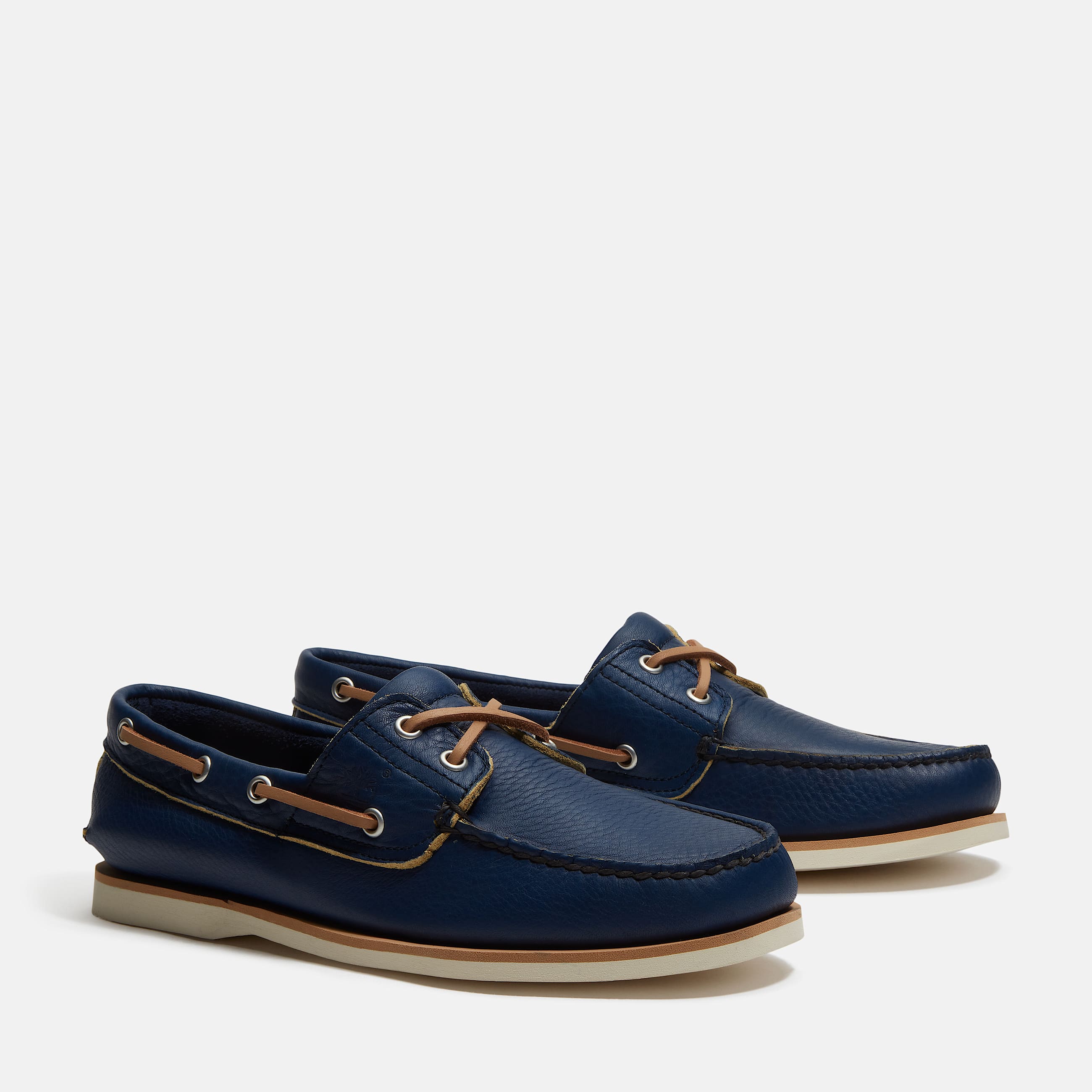 Lake House Classic 2Eye Boat Shoe for Men in Dark Blue TBL Blue ALT4
