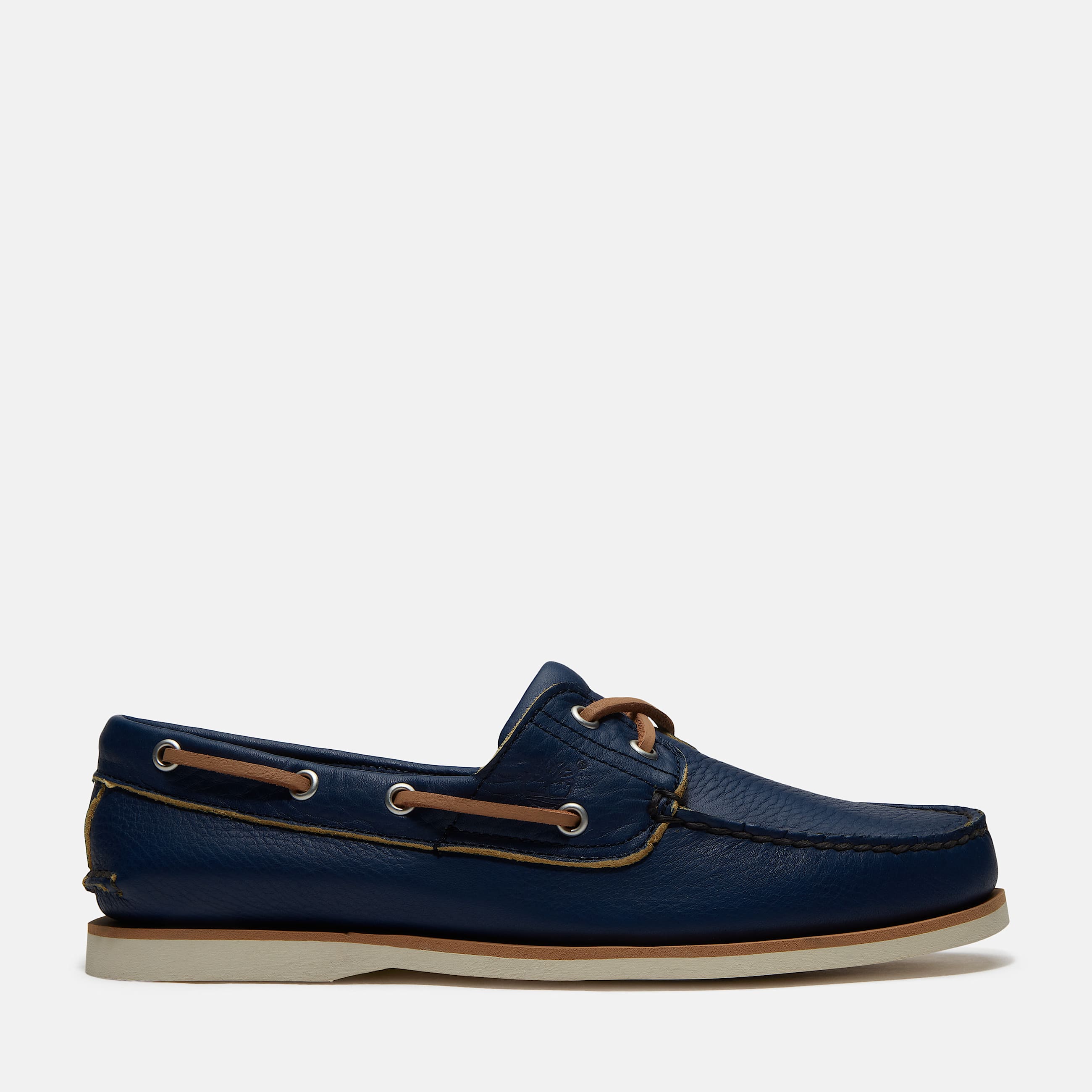 Lake House Classic 2Eye Boat Shoe for Men in Dark Blue TBL Blue HERO