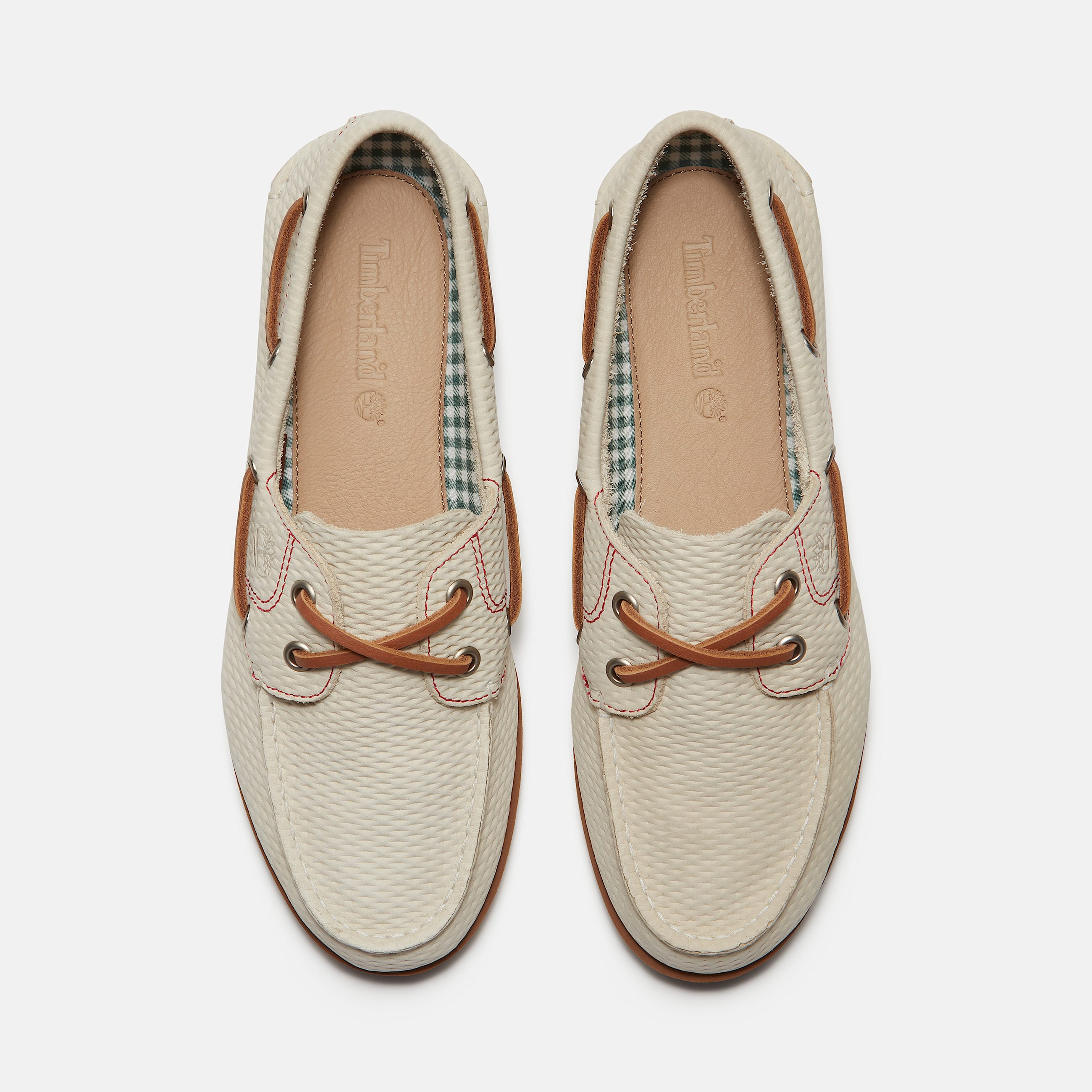 Chaussure bateau classique Timberland pour femme en beige clair TBL beige ALT2