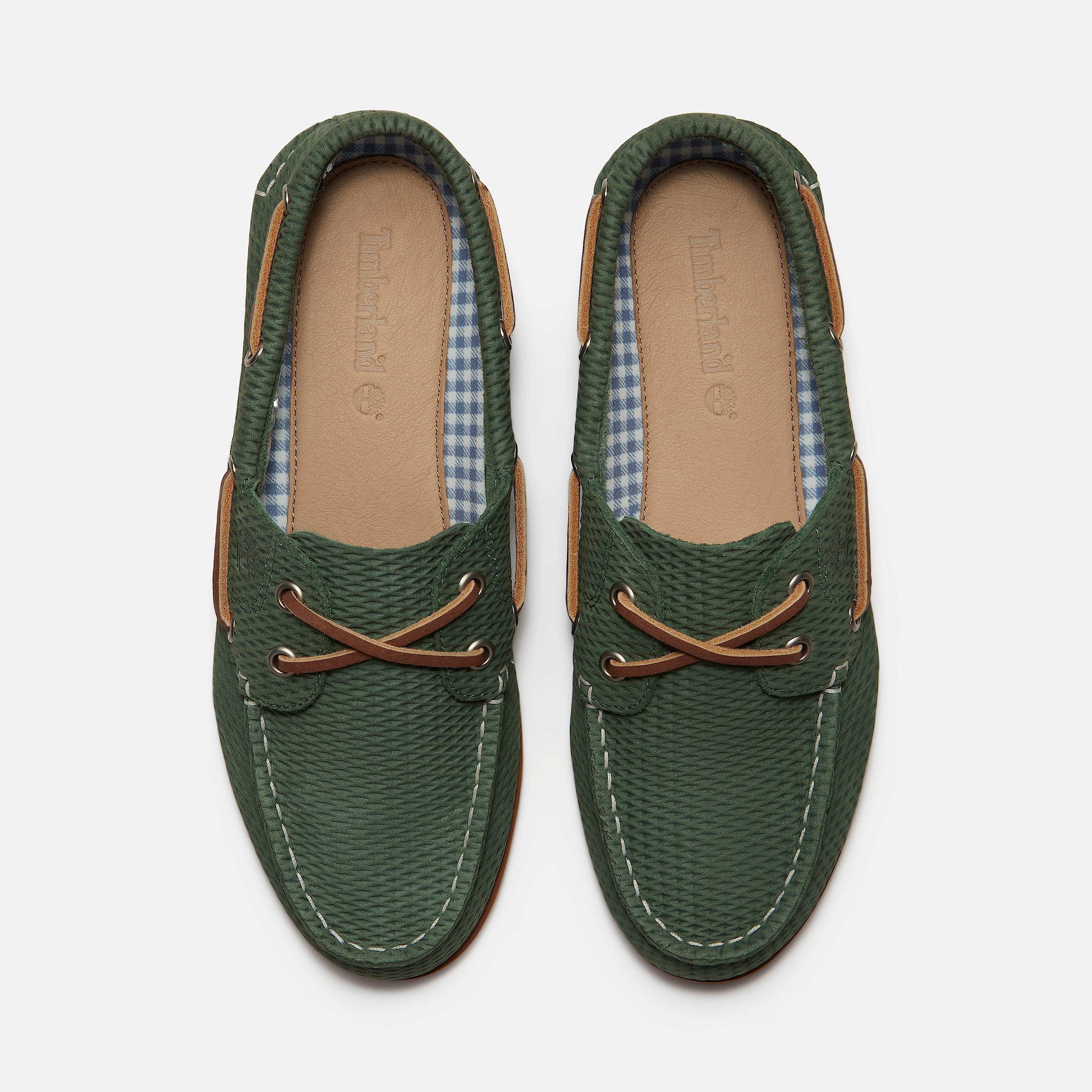 Timberland Classic Boat Shoe for Women in Green TBL Green ALT2
