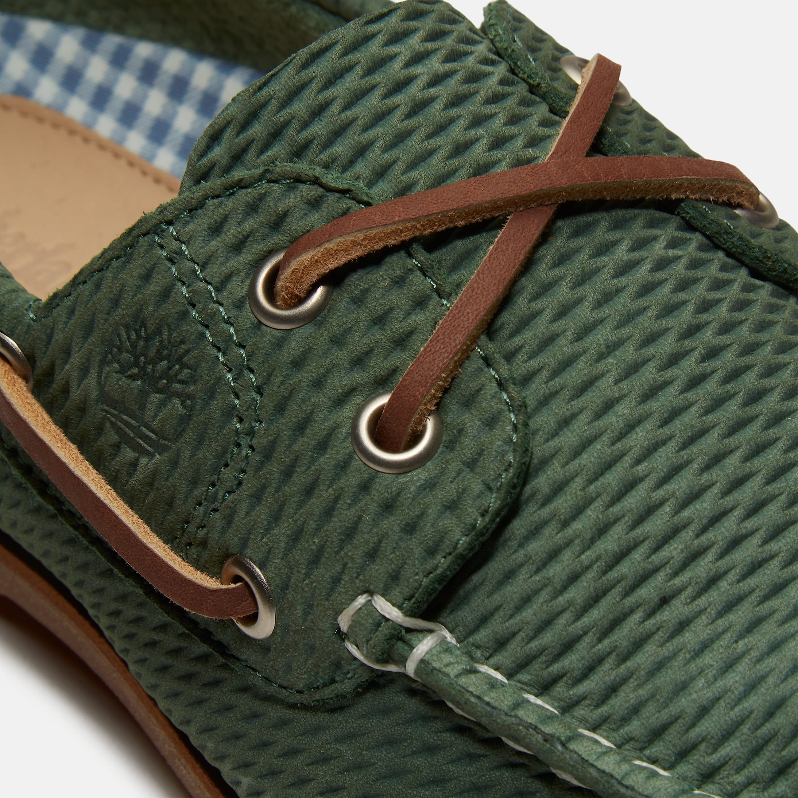 Timberland Classic Boat Shoe for Women in Green TBL Green ALT7