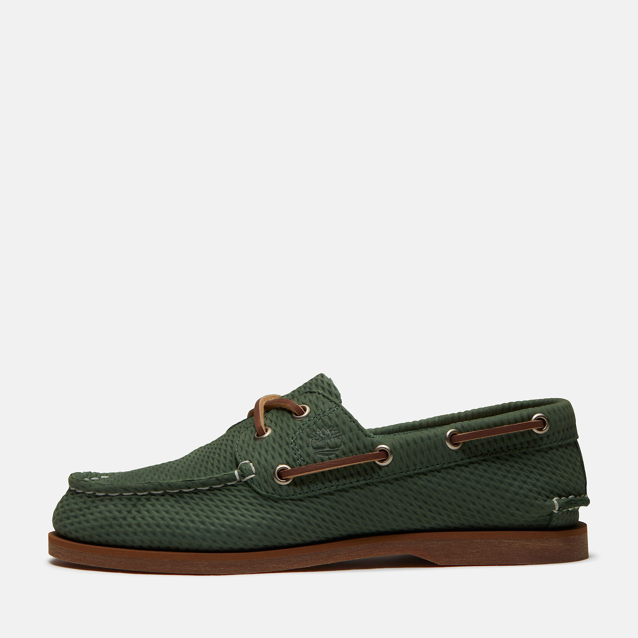 Timberland Classic Boat Shoe for Women in Green TBL Green ALT9