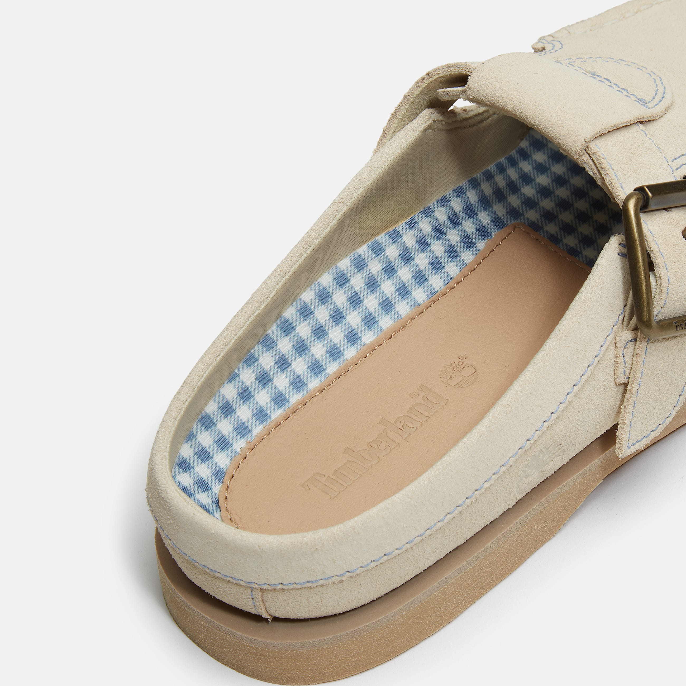 Nutico clsico destalonado Timberland para mujer en beis claro TBL beis ALT9