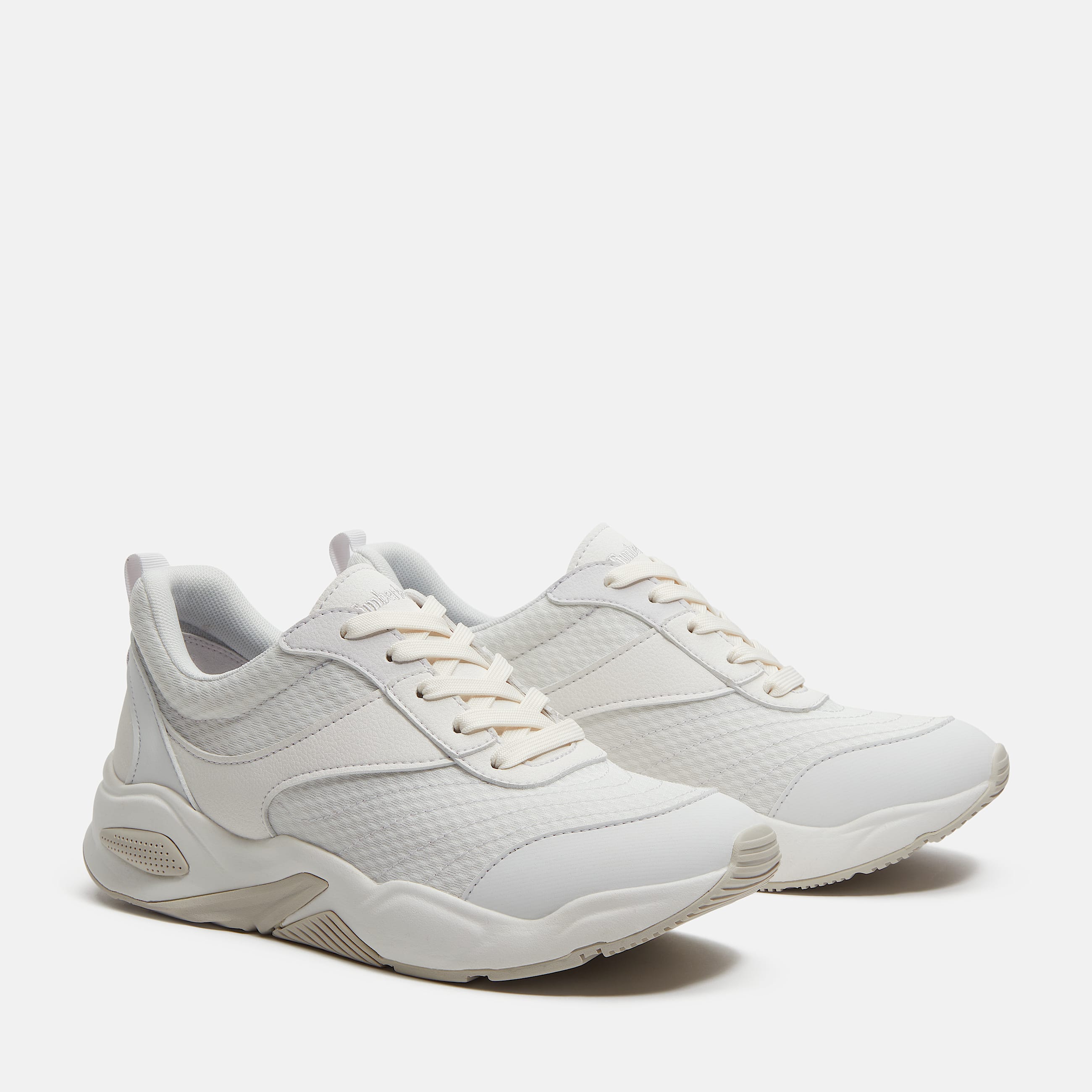 Delphiville Trainer for Women in White TBL White ALT4