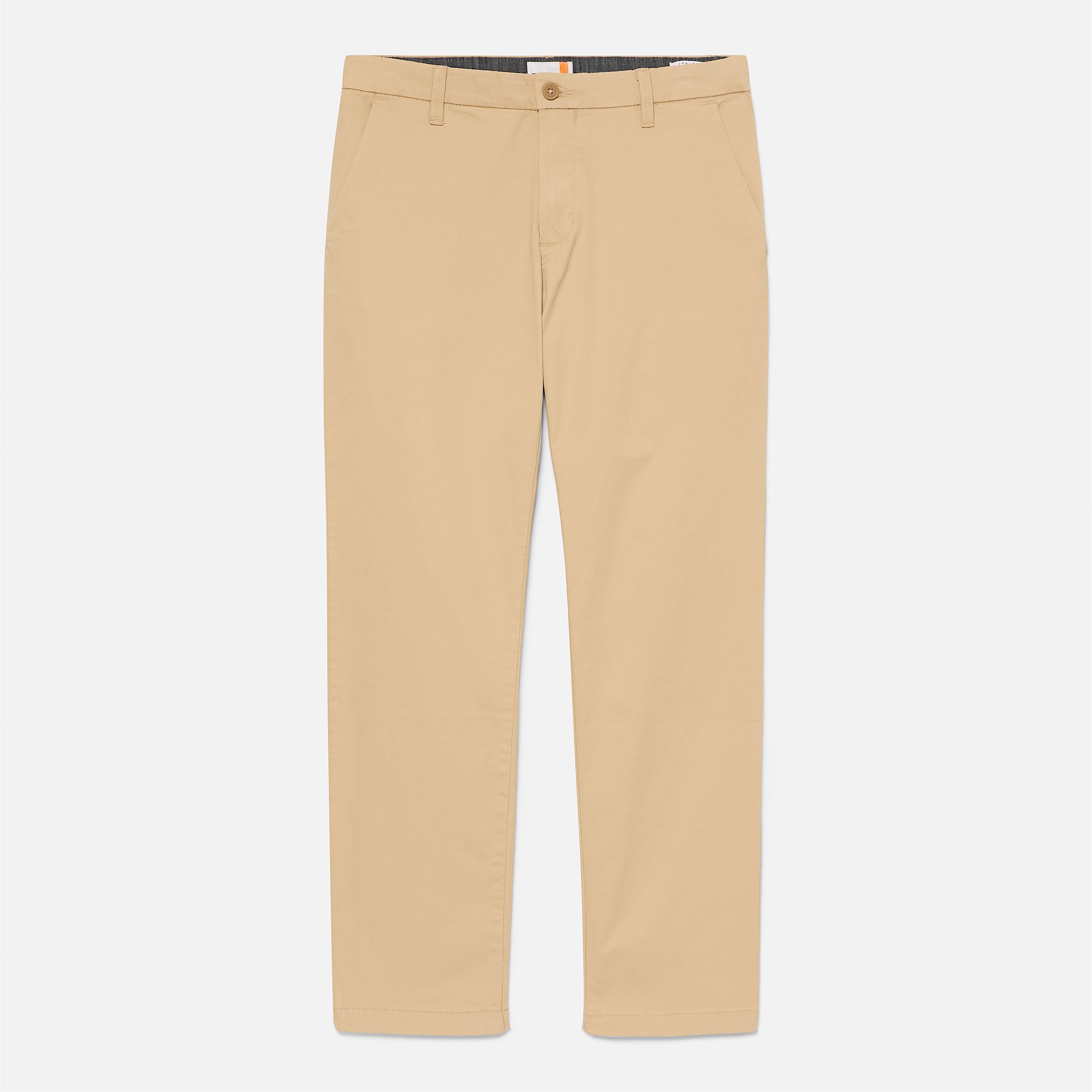 Pantalon chino droit en serg Claremont pour homme en beige TBL beige HERO
