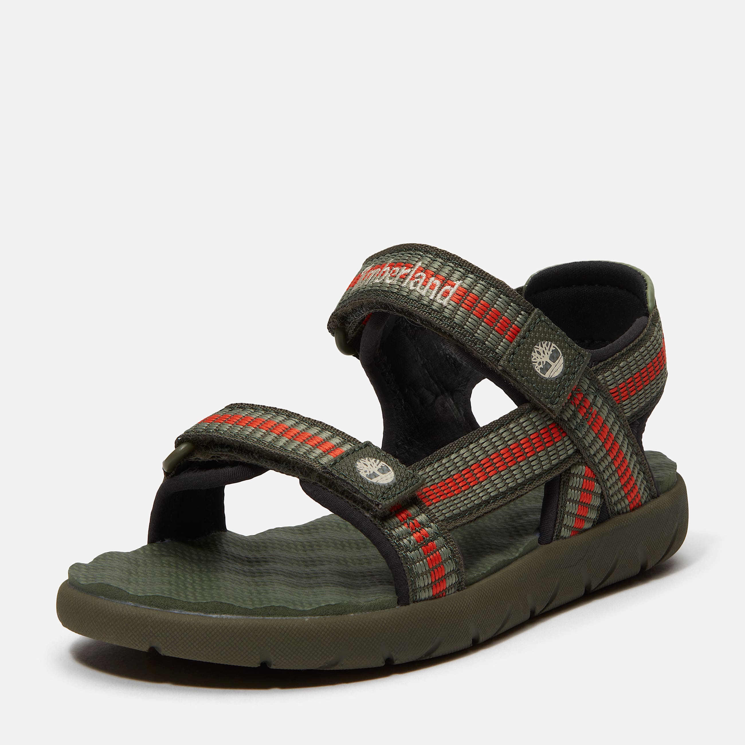 Perkins Row Backstrap Sandal for Toddler in Dark Green TBL Green ALT9