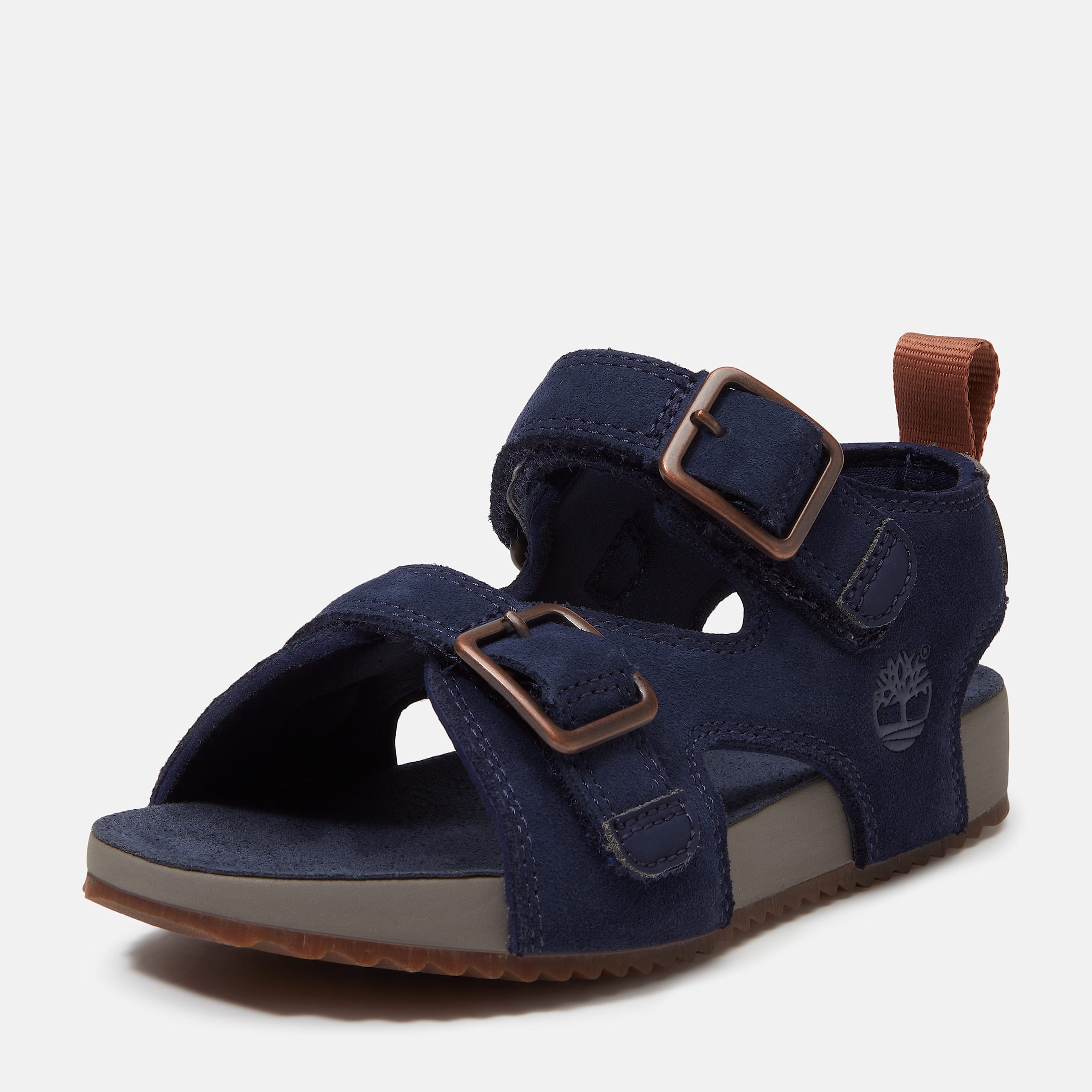 Castle Island Backstrap Sandal for Toddler in Dark Blue TBL Blue ALT9