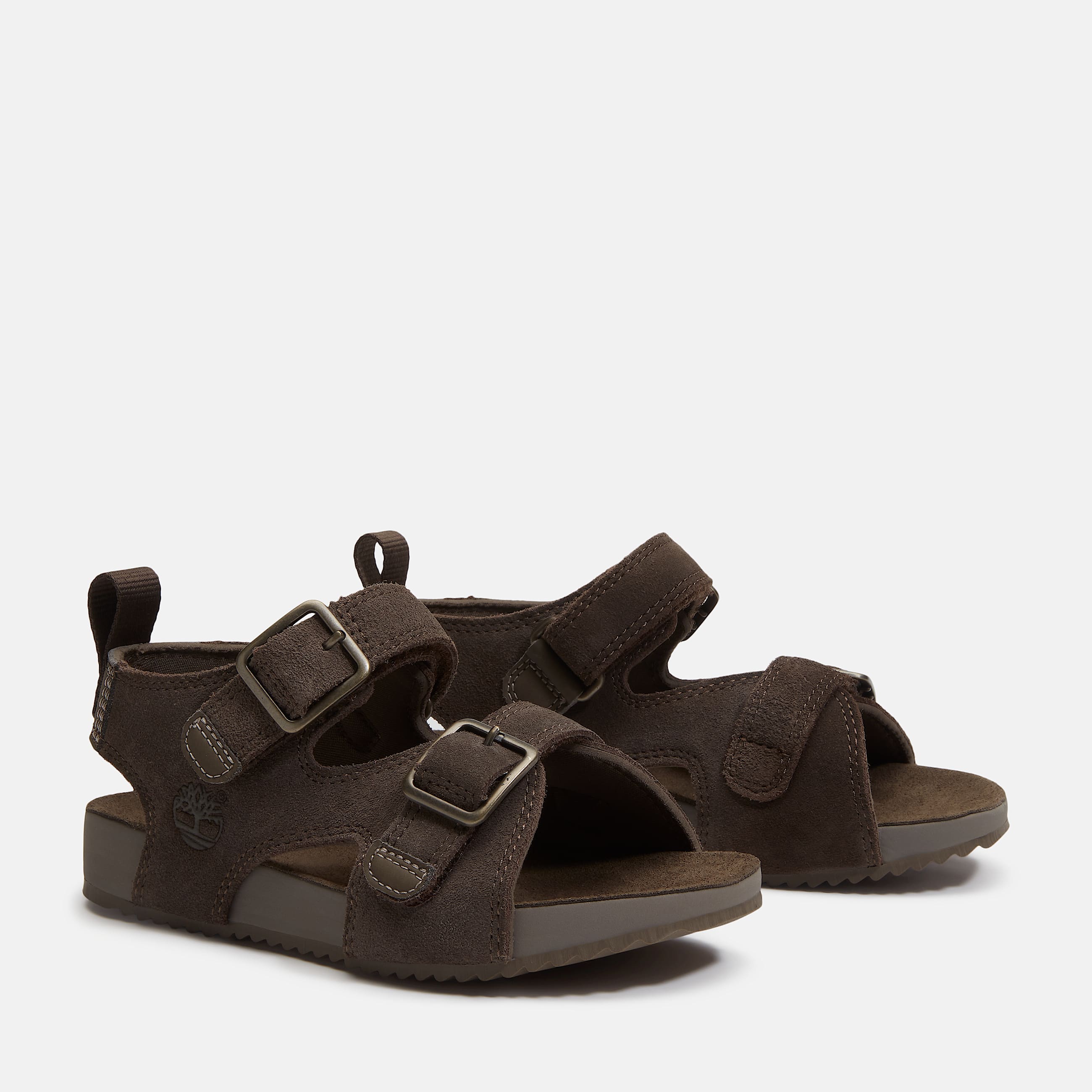 Castle Island Backstrap Sandal for Toddler in Dark Grey TBL Grey ALT4