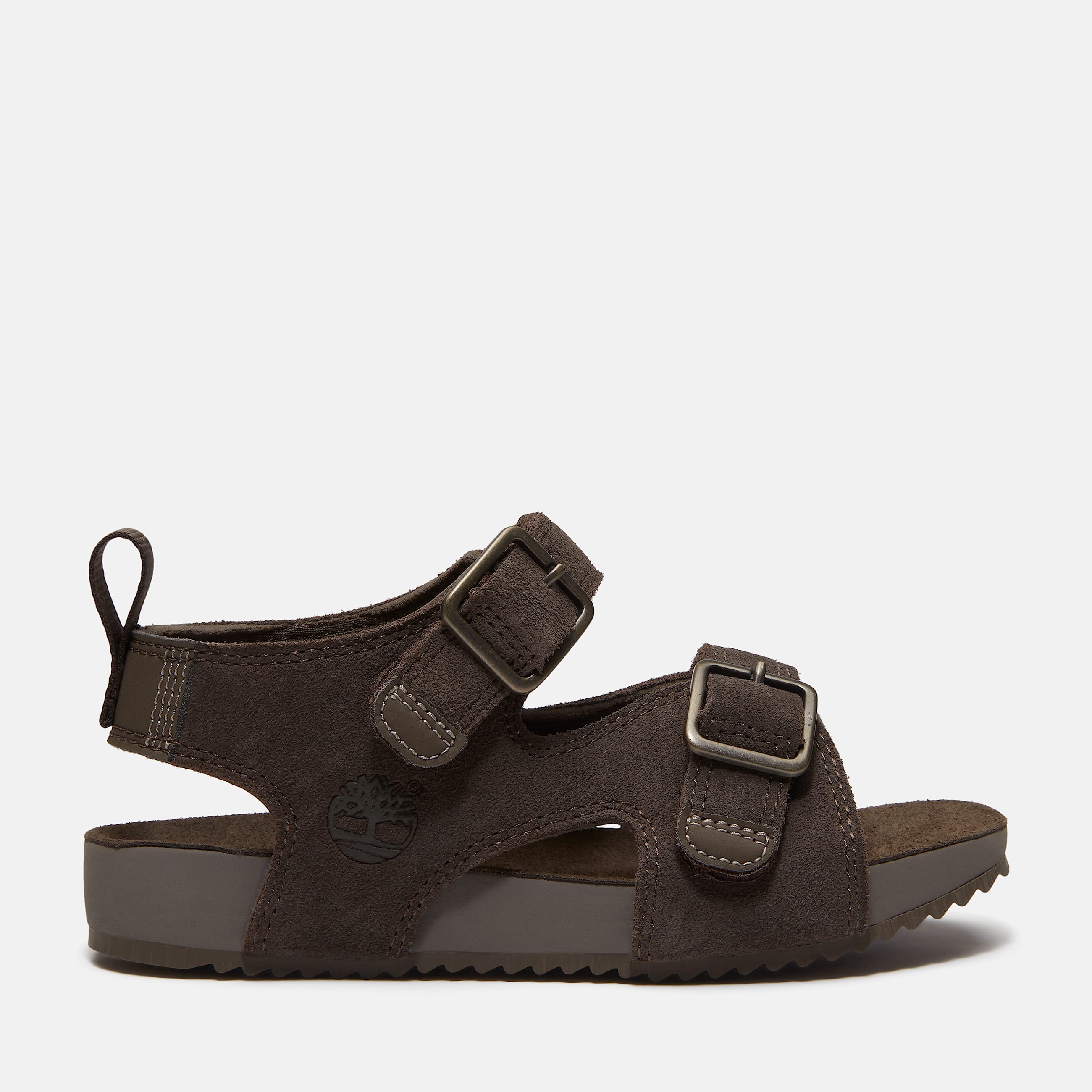 Castle Island Backstrap Sandal for Toddler in Dark Grey TBL Grey HERO