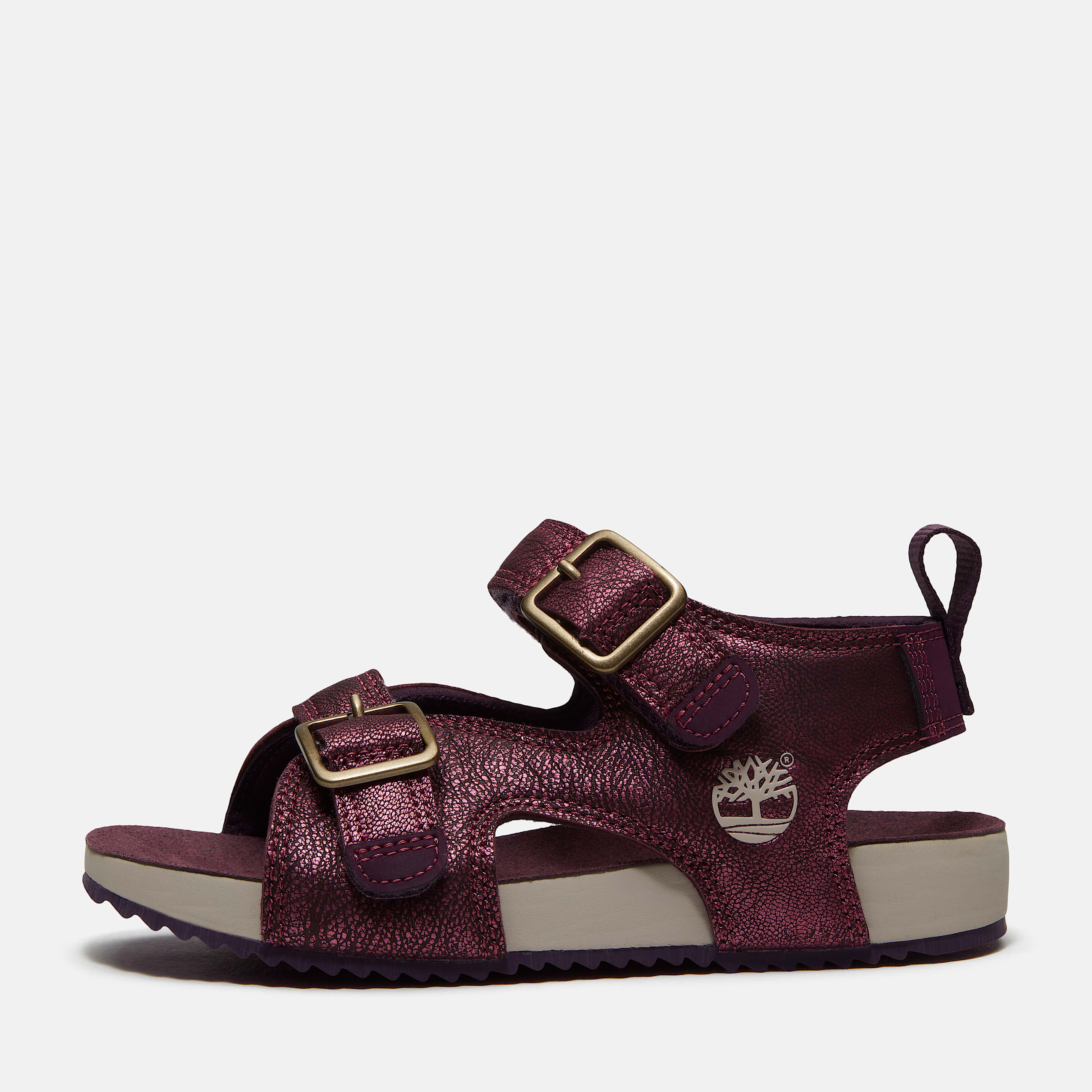 Castle Island Backstrap Sandal for Toddler in Purple TBL Purple ALT9