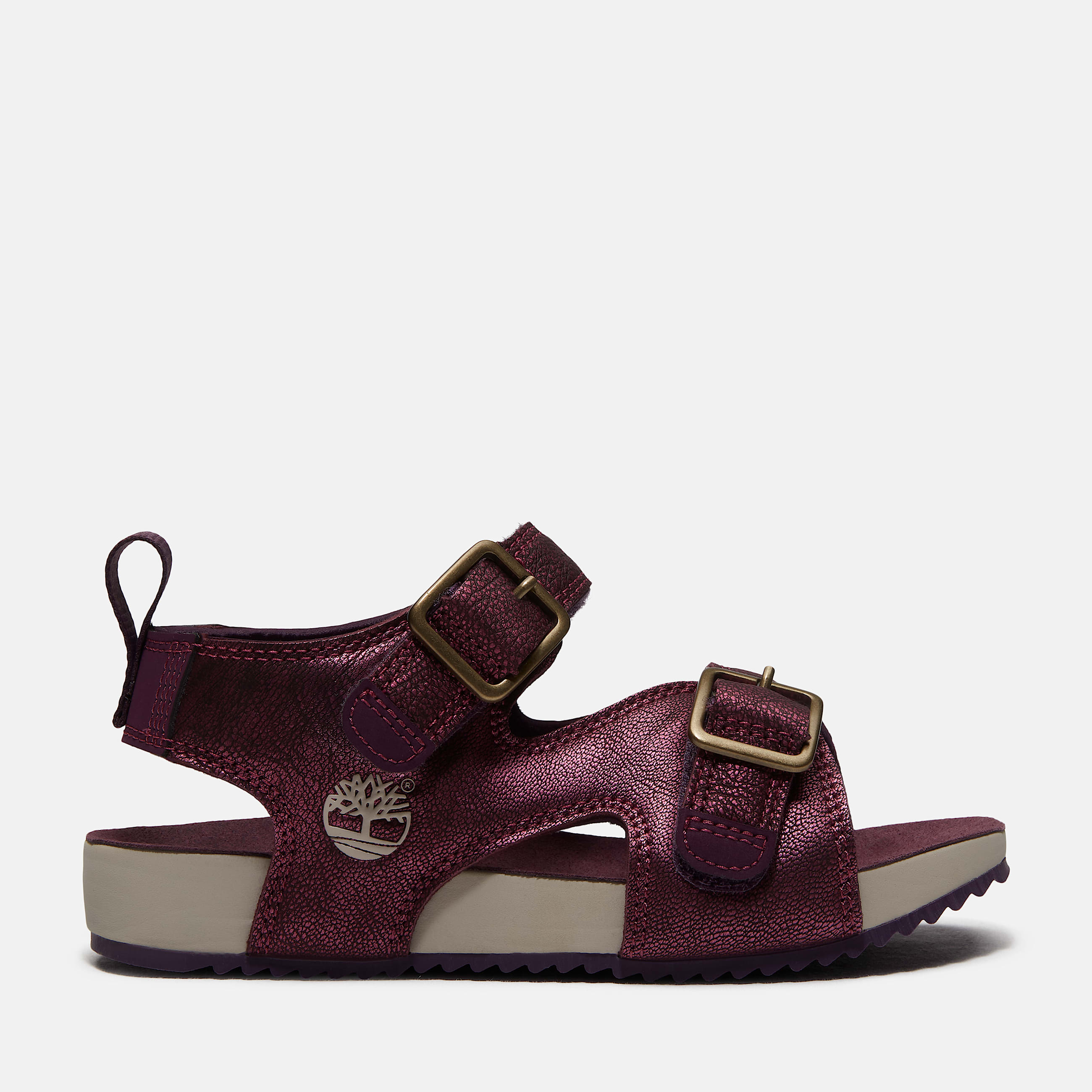 Castle Island Backstrap Sandal for Toddler in Purple TBL Purple HERO
