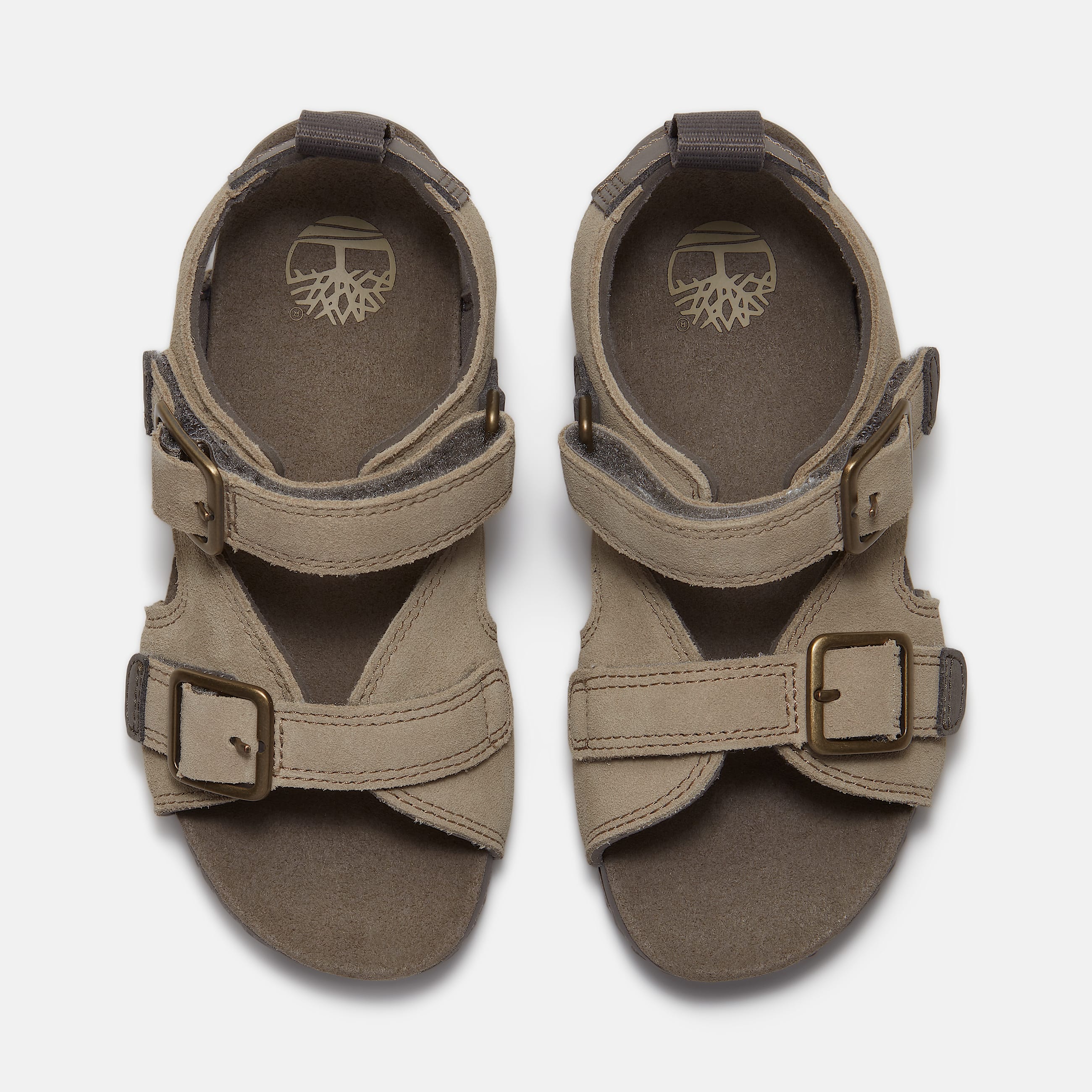 Castle Island Backstrap Sandal for Junior in Light Beige TBL Beige ALT2