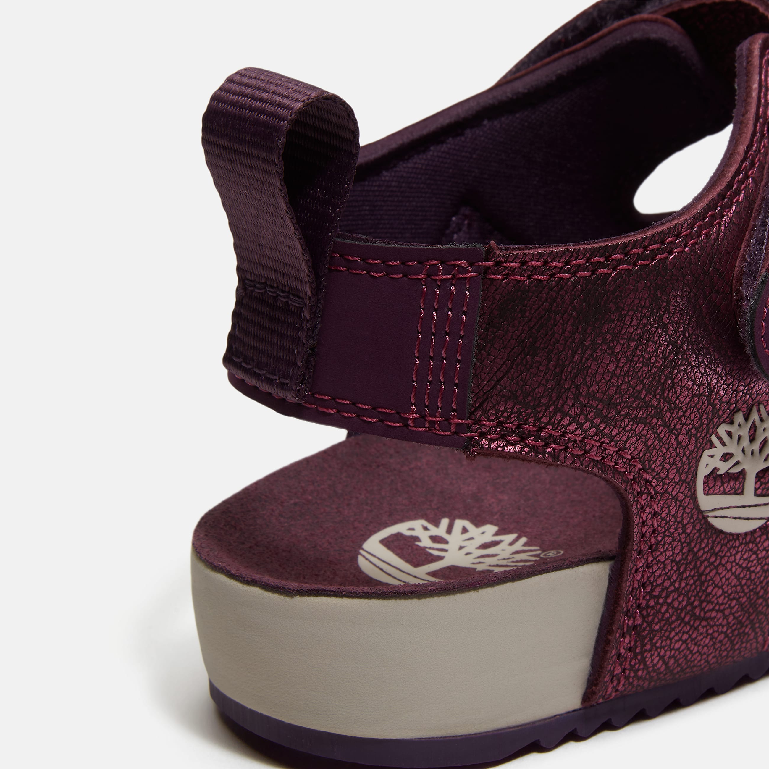 Castle Island Backstrap Sandal for Junior in Purple TBL Purple ALT8