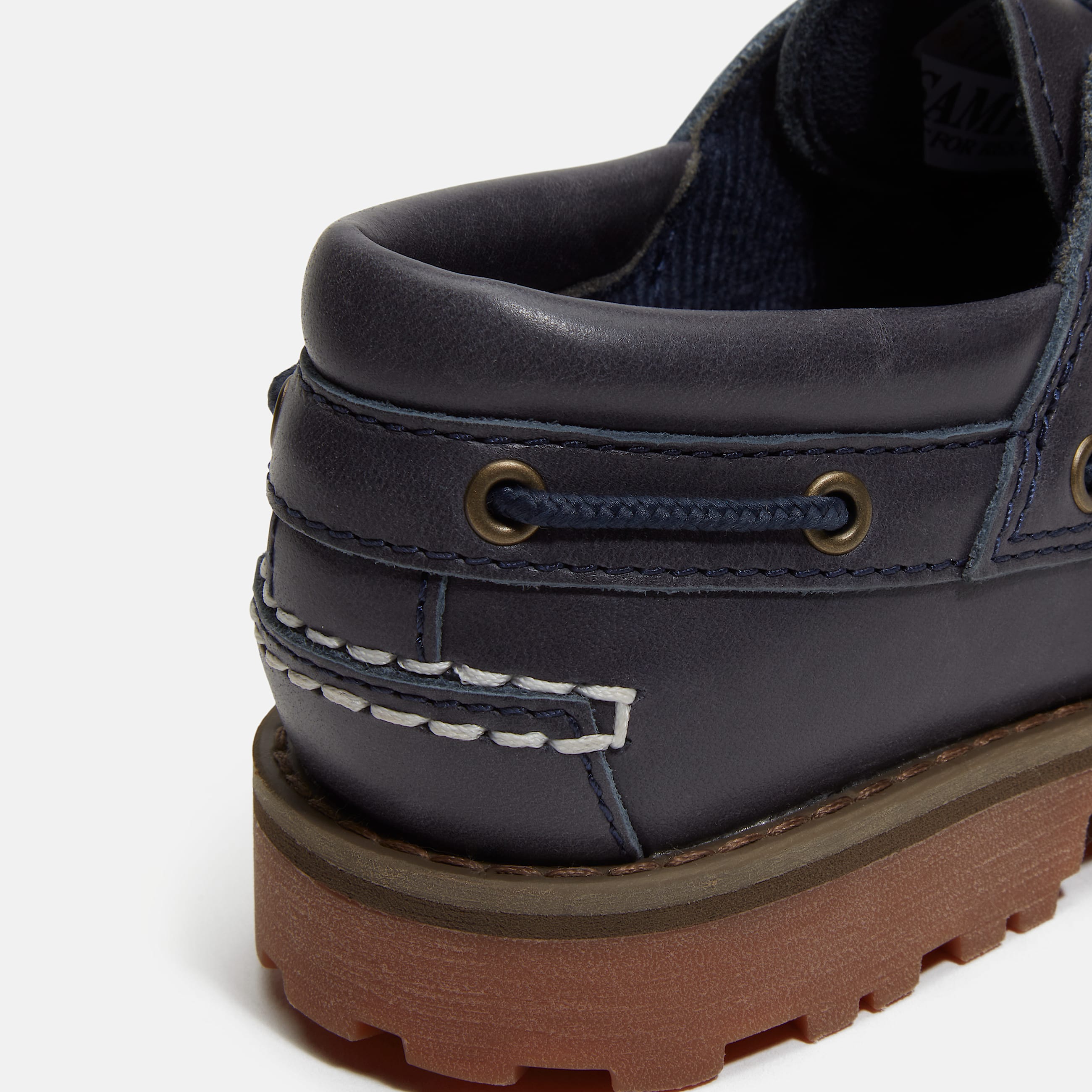 Timberland Authentic Boat Shoe for Junior in Dark Blue TBL Blue ALT7