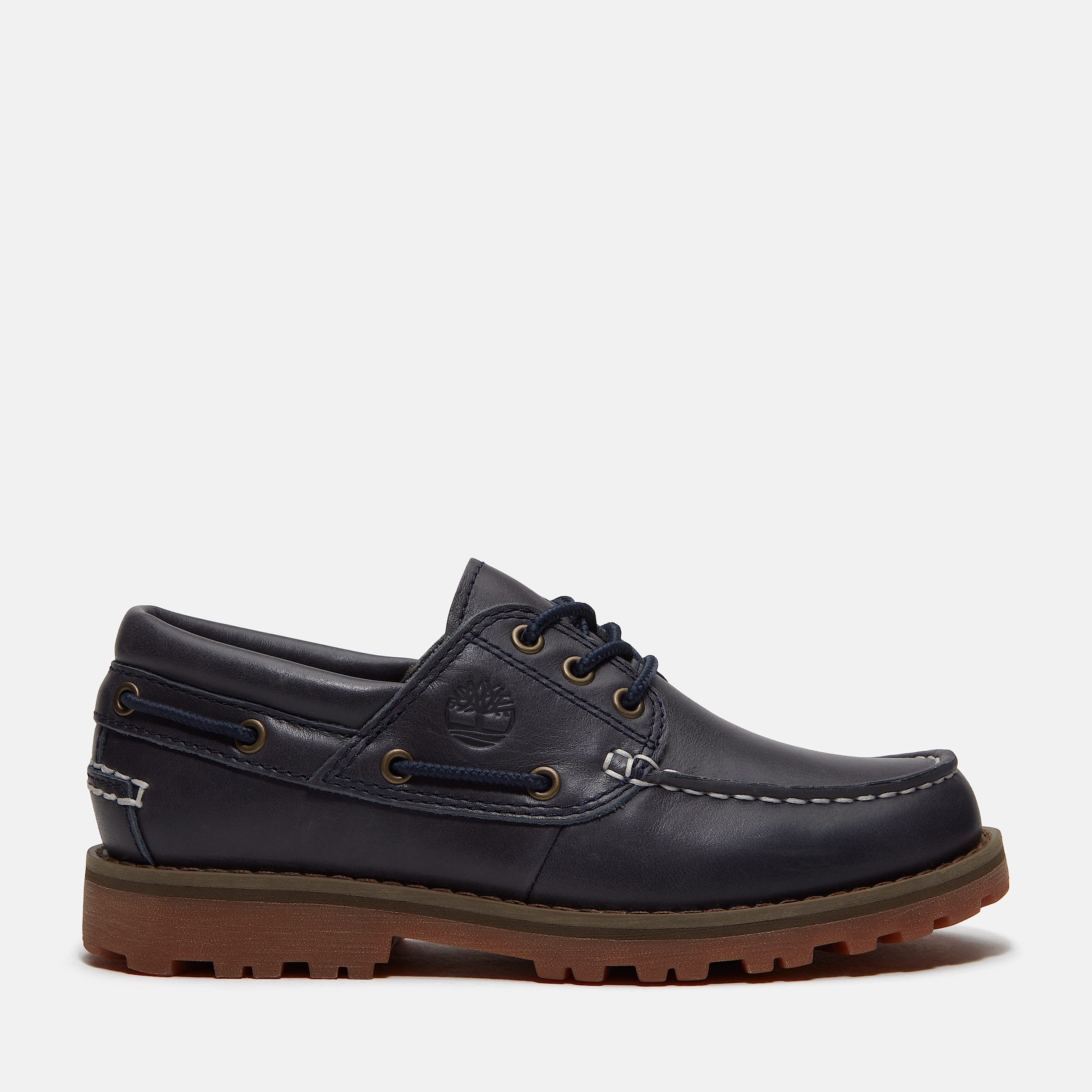 Timberland Authentic Boat Shoe for Junior in Dark Blue TBL Blue HERO