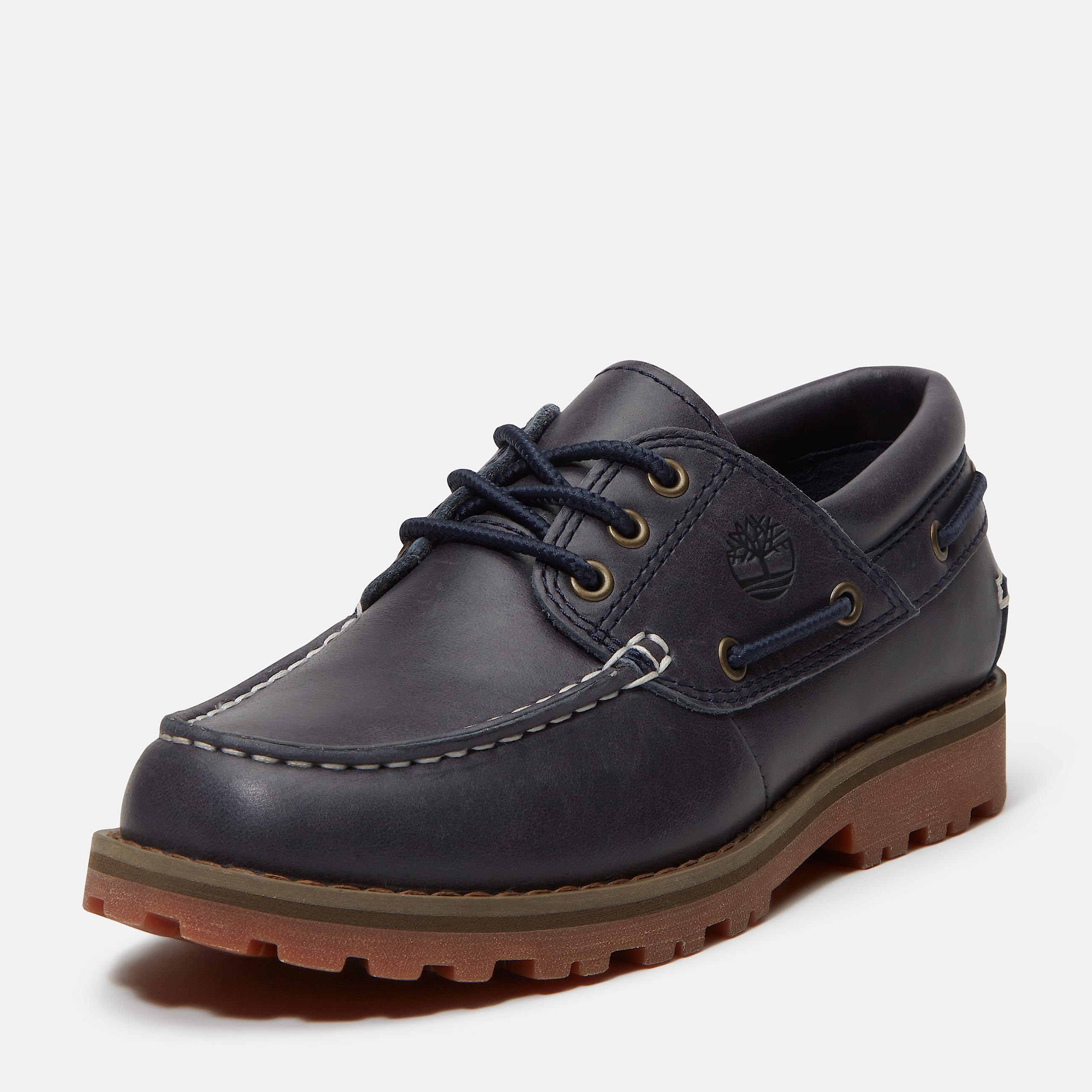 Timberland Authentic Boat Shoe for Junior in Dark Blue TBL Blue ALT9