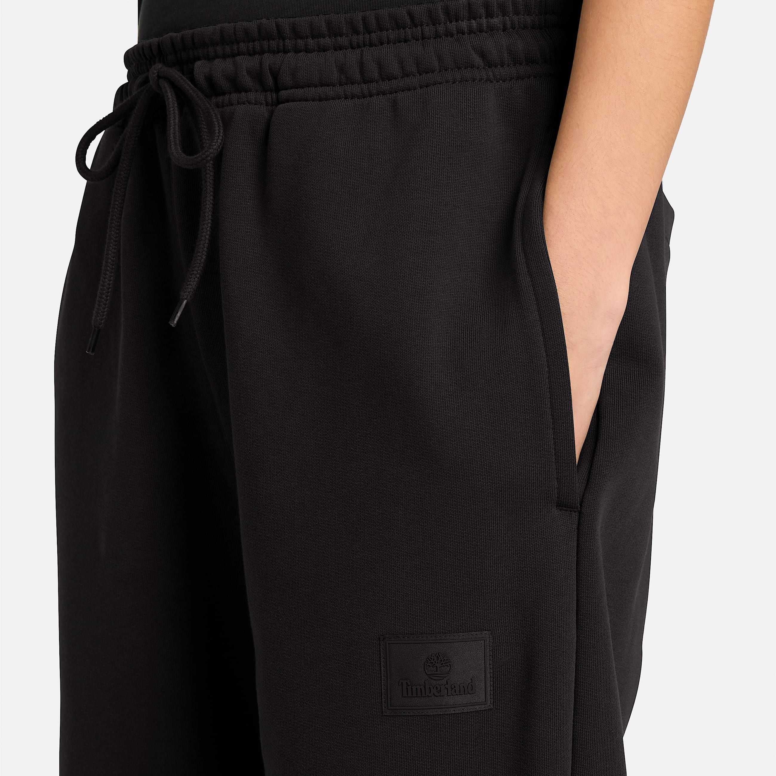 All Gender Jogginghose mit Silikonaufnher in Schwarz TBL Schwarz ALT4