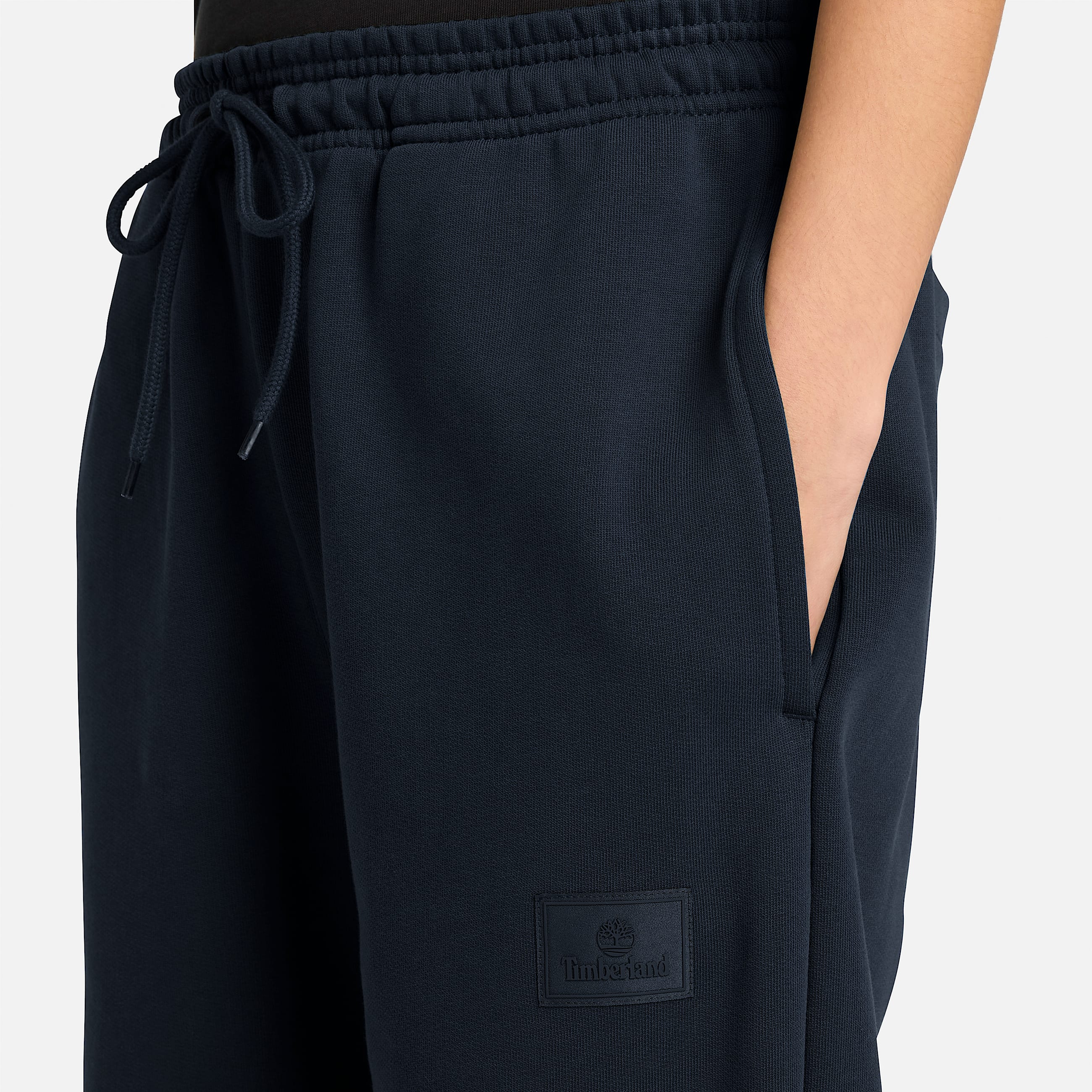 Pantalon de survtement  cusson en silicone unisexe en bleu fonc TBL bleu ALT4