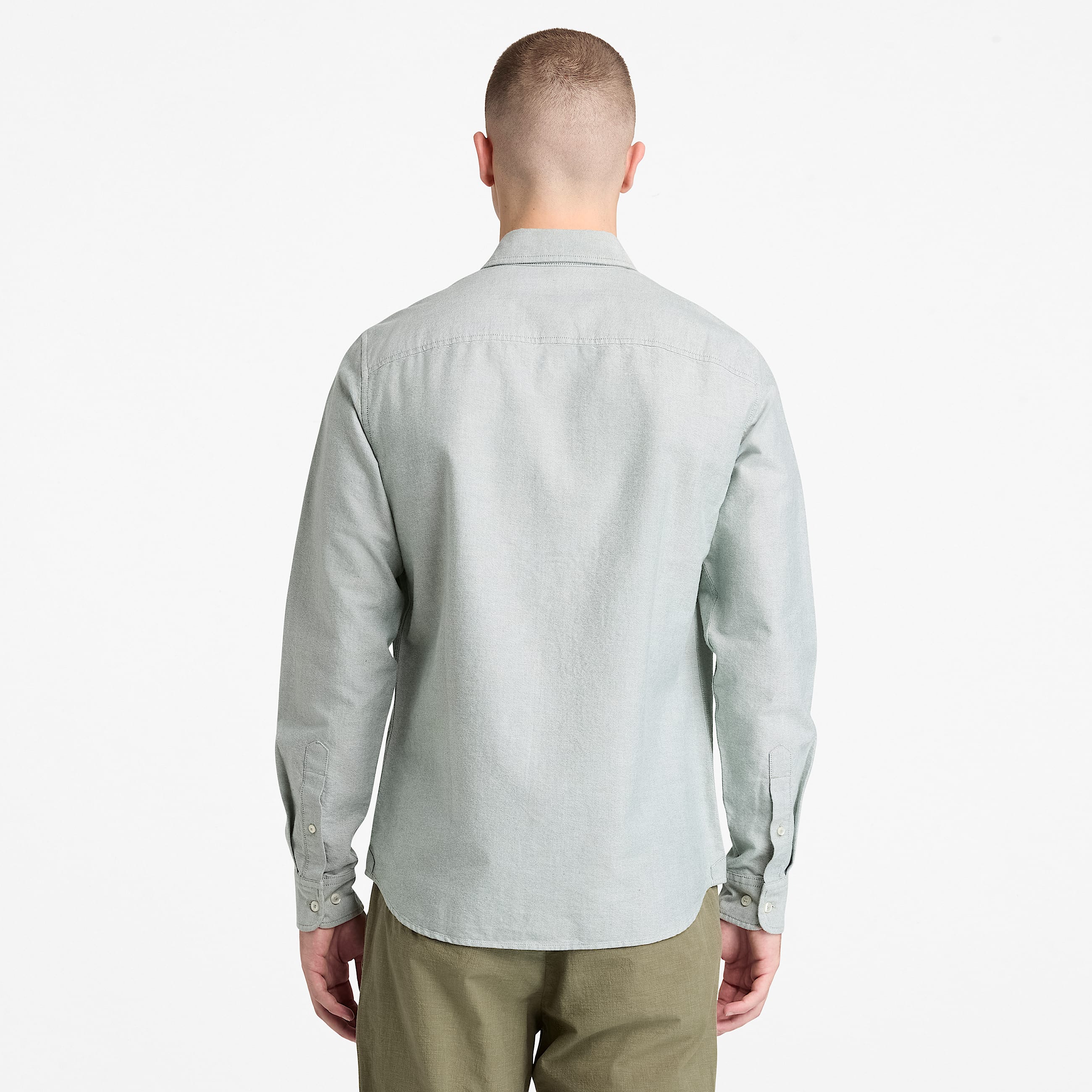 Oxfordhemd fr Herren in Dunkelgrn TBL Grn ALT8