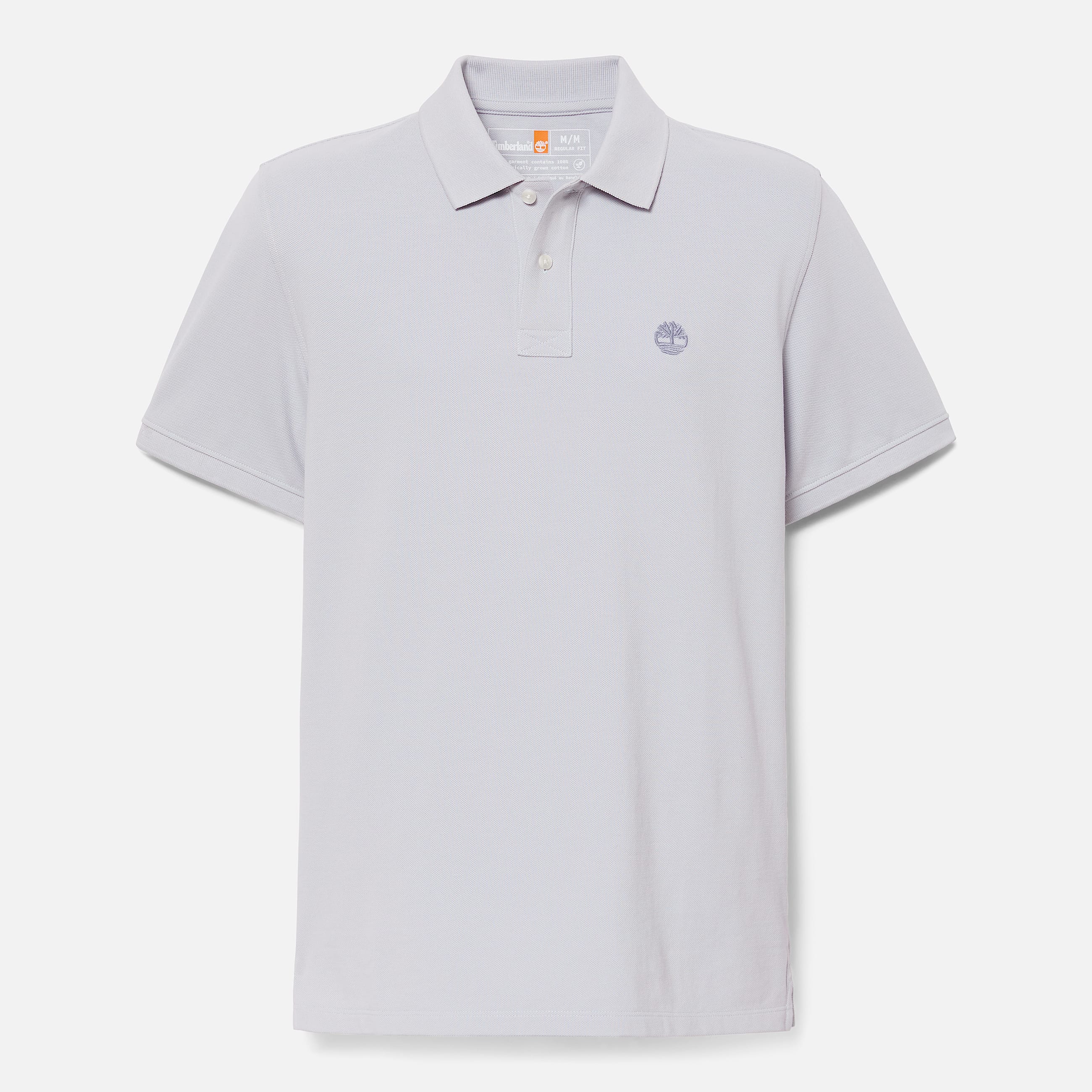 Kurzrmeliges Millers River PiquPolohemd fr Herren in Grau TBL Grau HERO