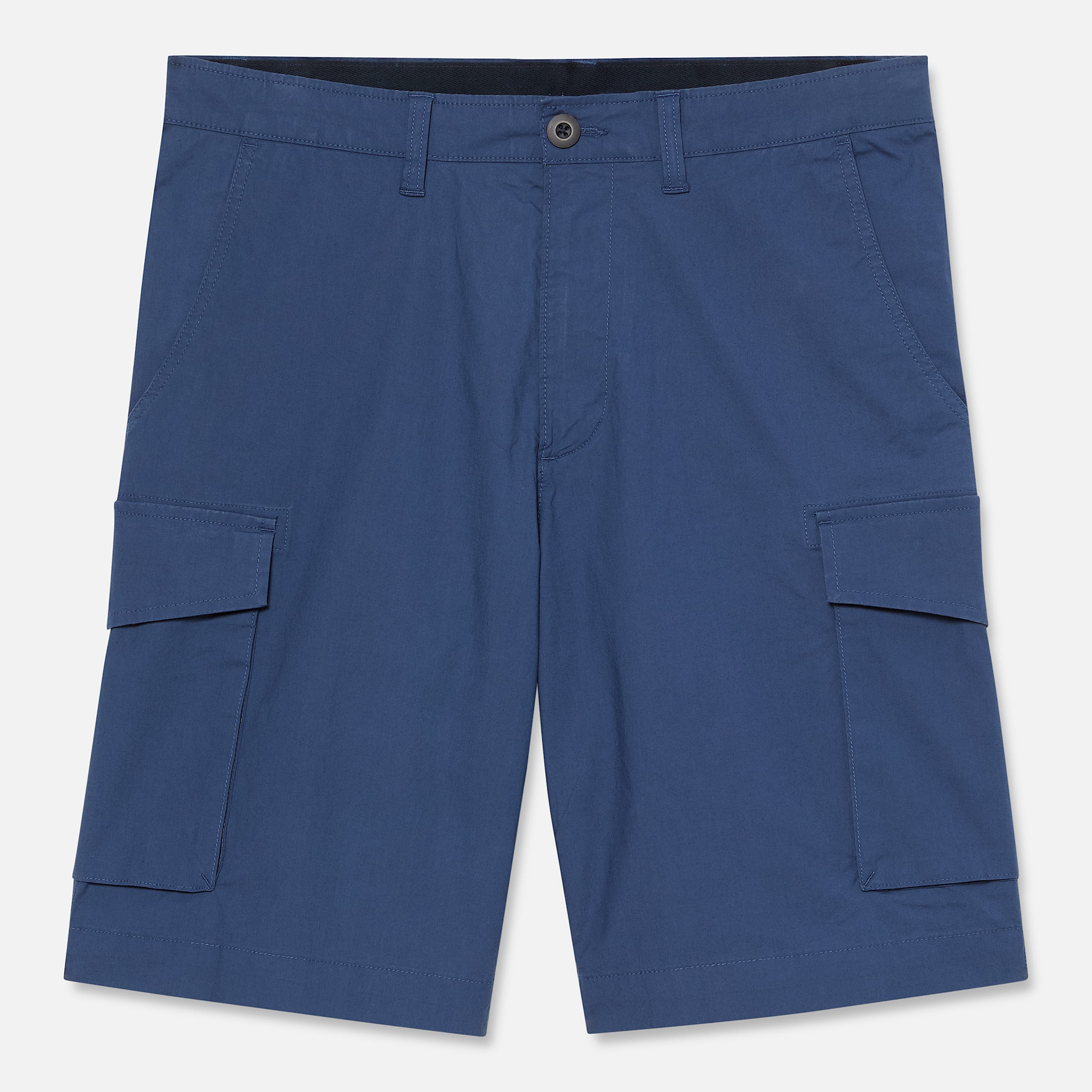 Brookline Poplin Cargo Short for Men in Dark Blue TBL Blue HERO