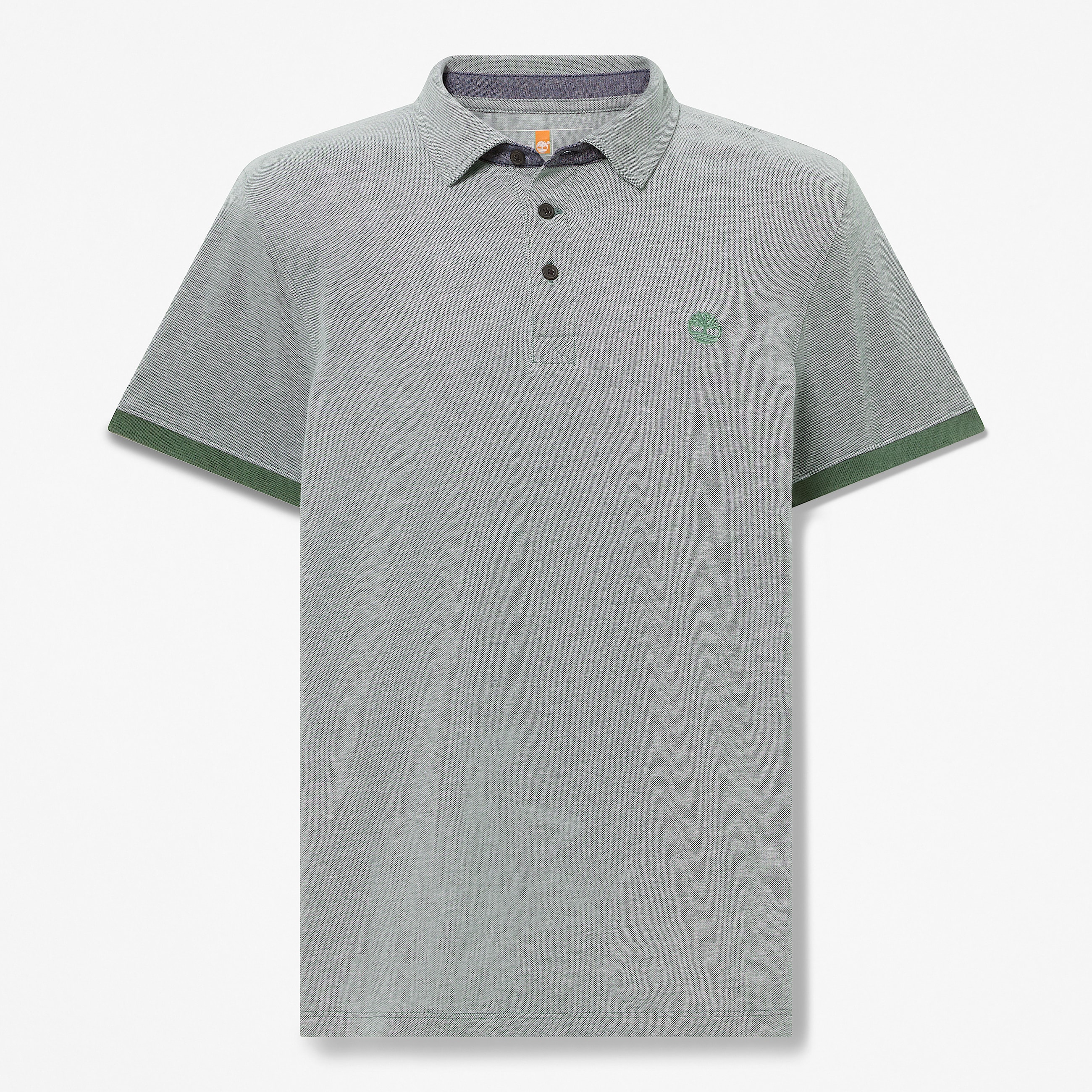 Polo Oxford  manches courtes Baboosic Brook pour homme en vert fonc TBL Verte HERO