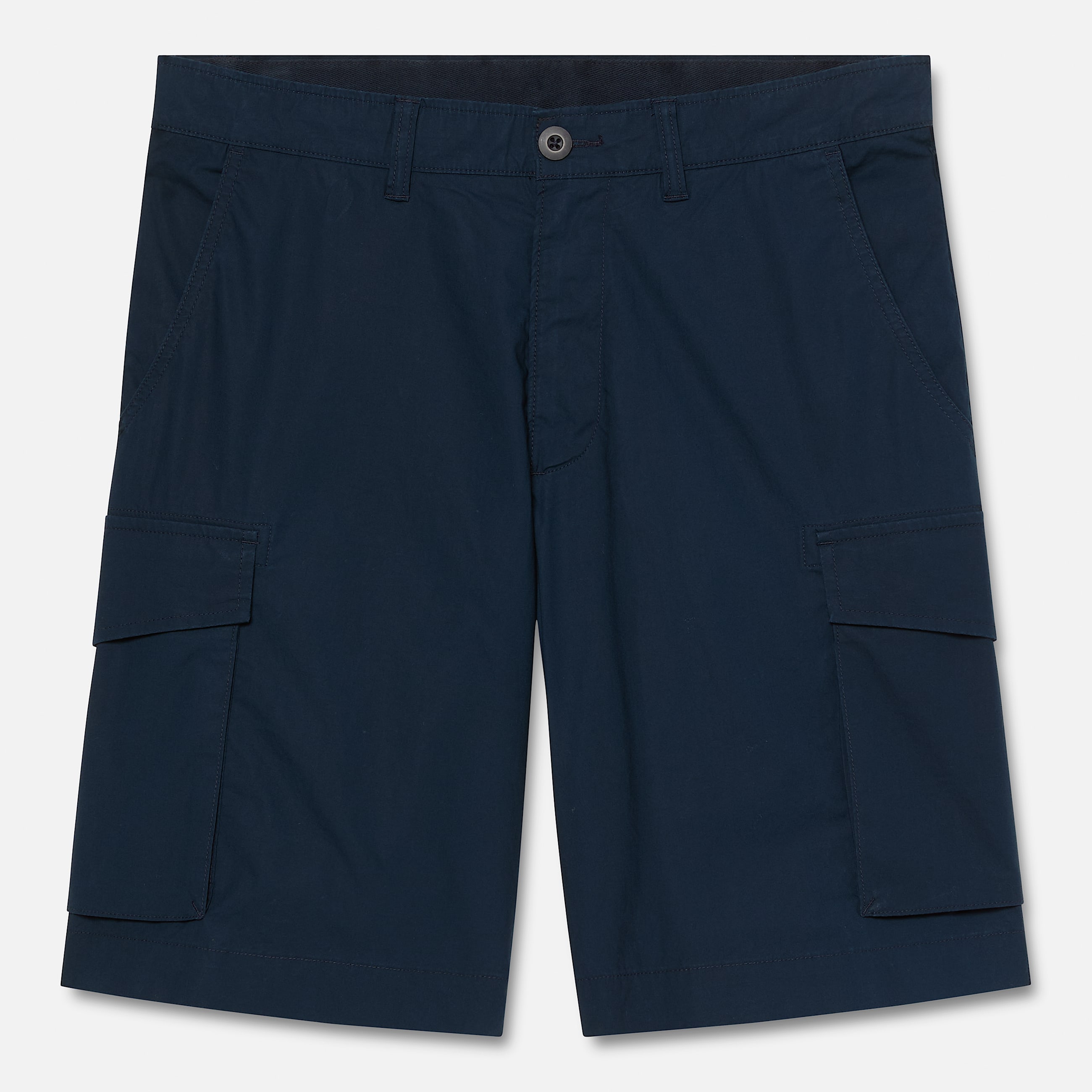 Brookline Poplin Cargo Short for Men in Dark Blue TBL Blue HERO