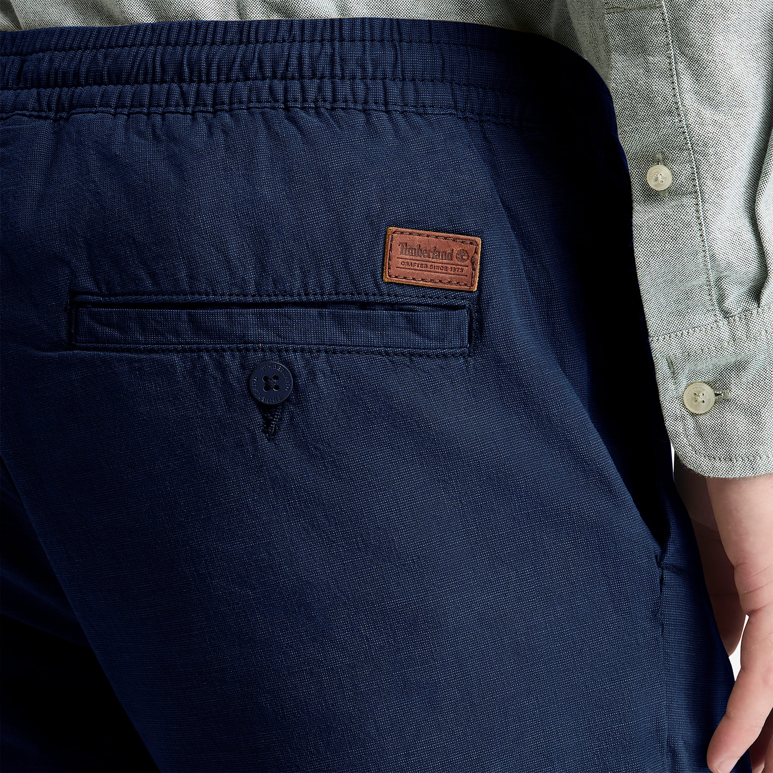 BaumwollJogginghose fr Herren in Dunkelblau TBL Blau ALT3