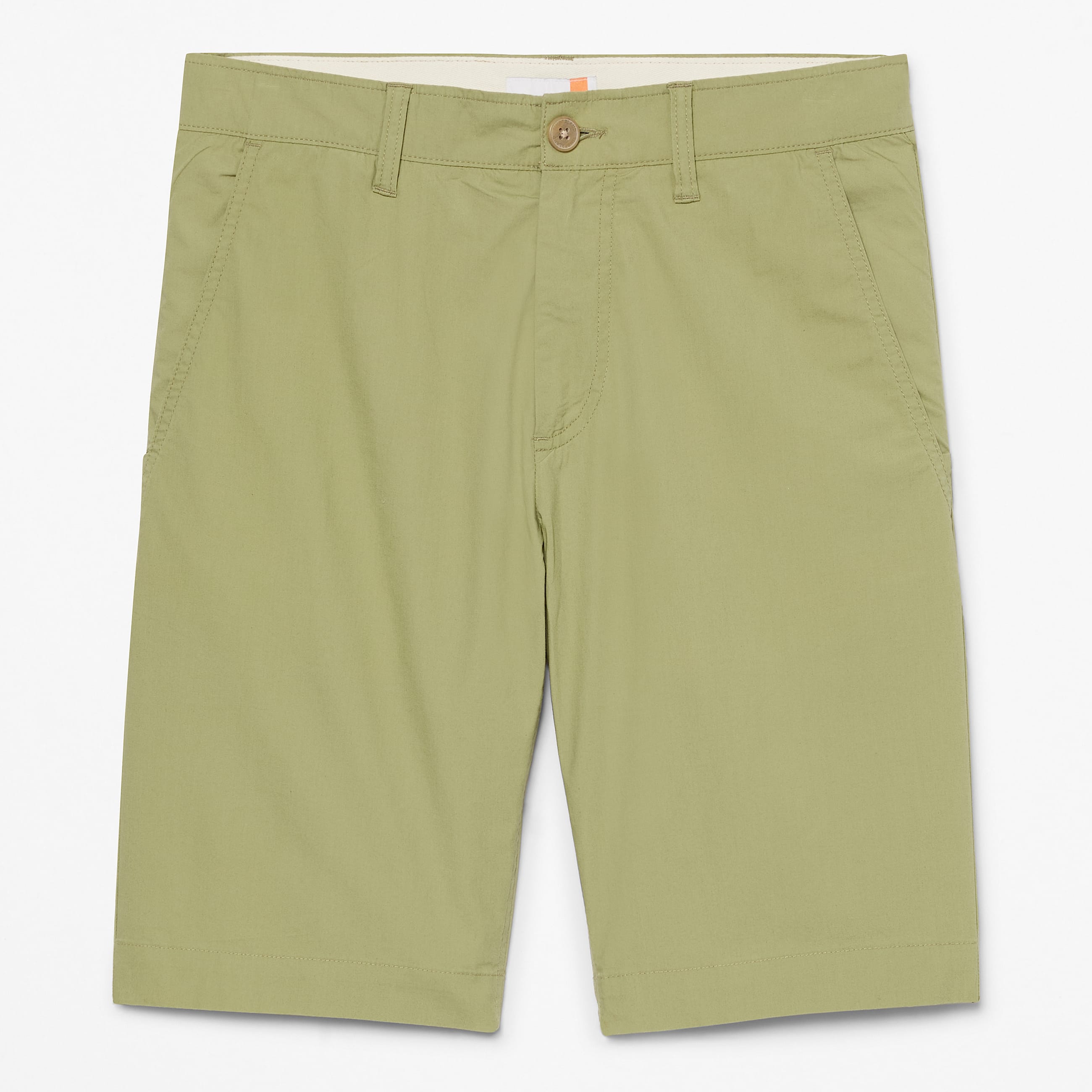 Claremont Poplin Chino Short for Men in Green TBL Green HERO