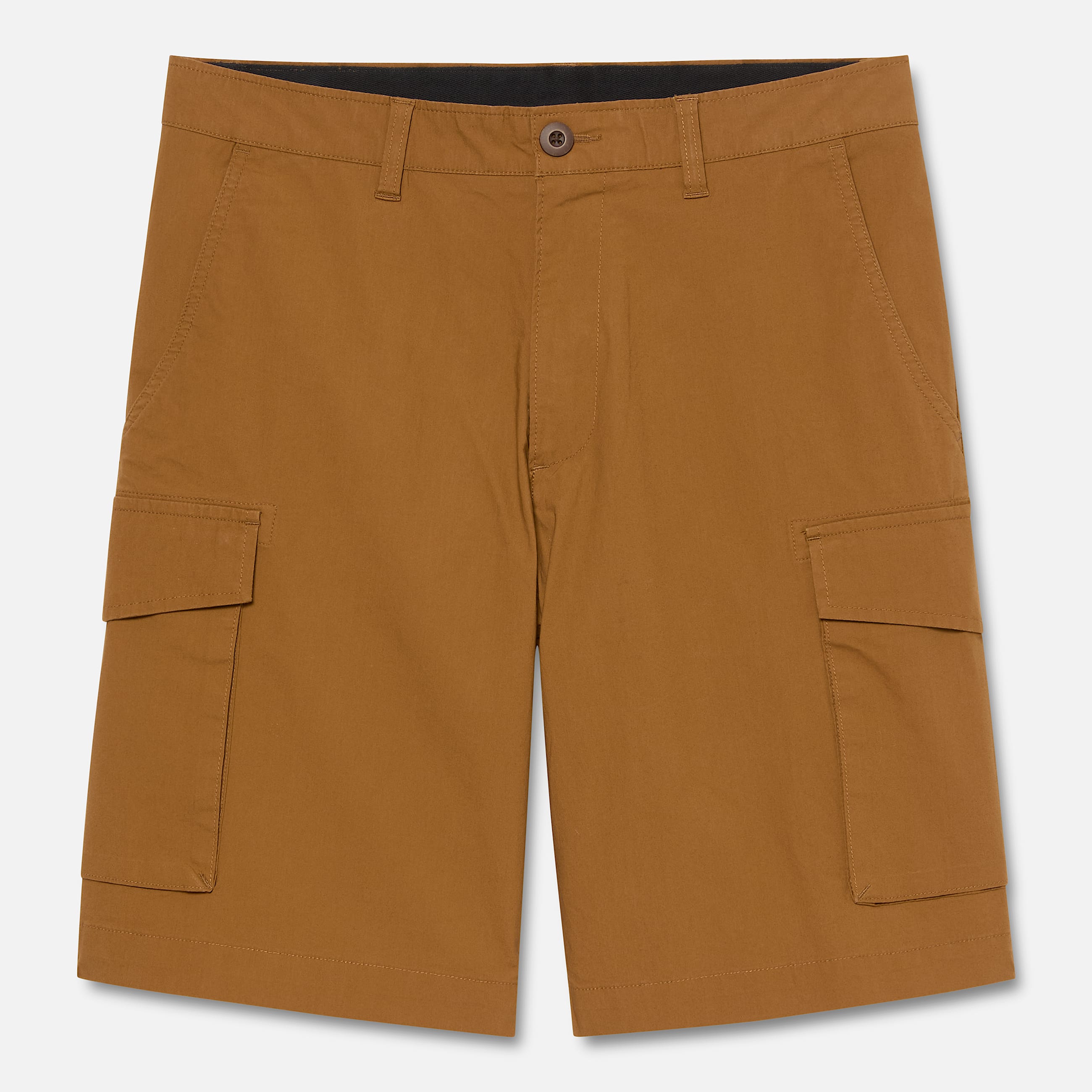 Brookline Poplin Cargo Short for Men in Dark Yellow TBL Yellow HERO