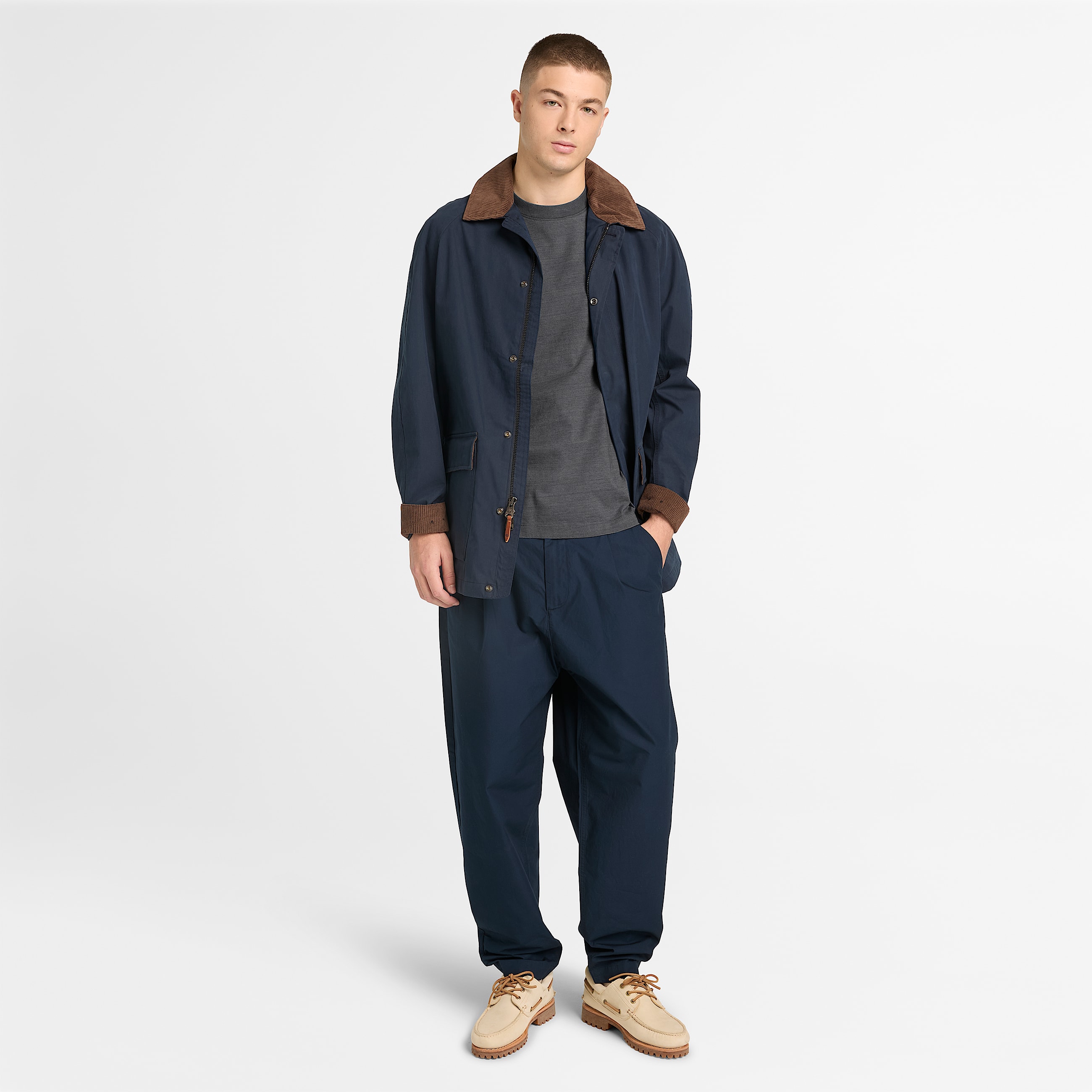 Indigo TShirt for Men in Dark Blue TBL Blue ALT2